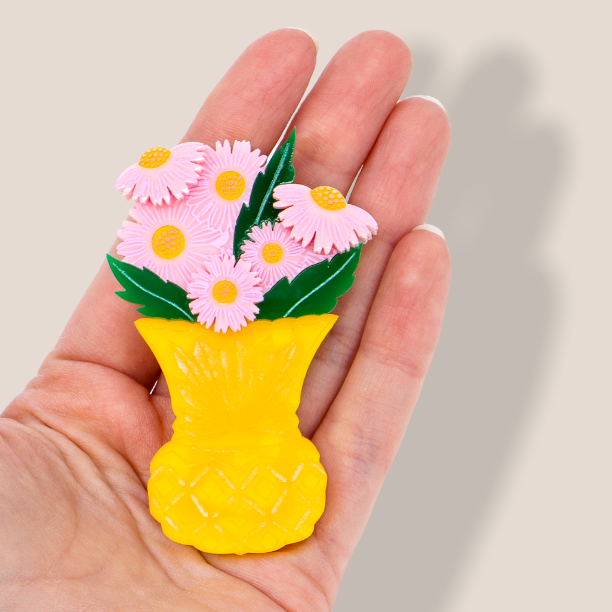 Danilova Jewellery, Peppy Chapette Plastic Resin Brooch10.PNG
