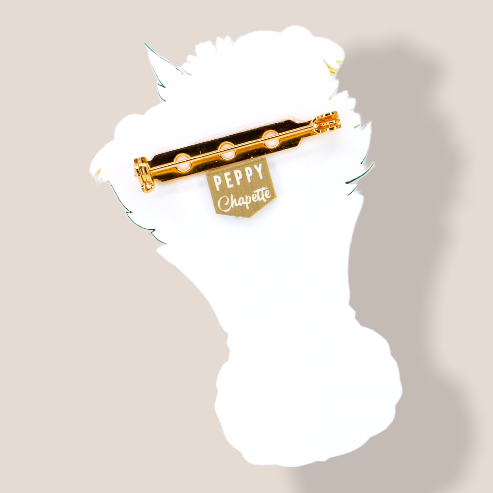 Danilova Jewellery, Peppy Chapette Plastic Resin Brooch15.PNG