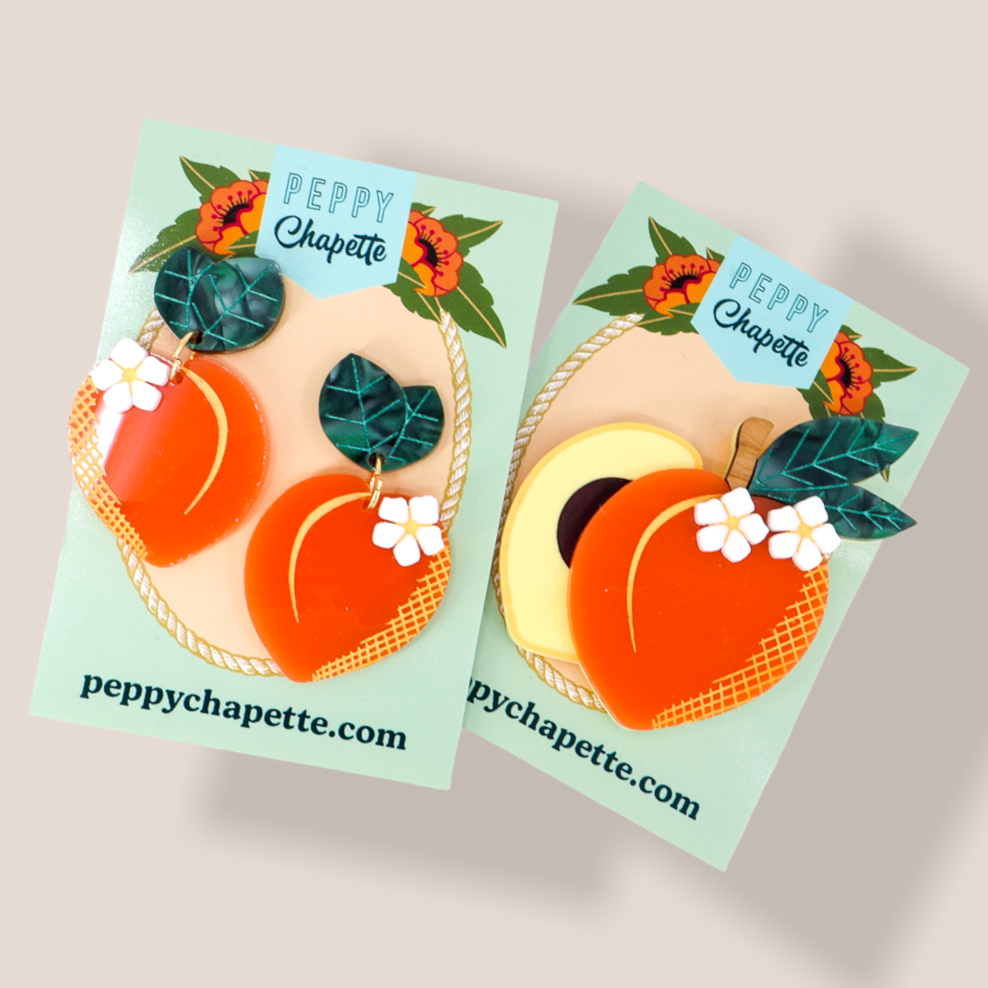 Danilova Jewellery, Peppy Chapette Plastic Resin Brooch1.PNG