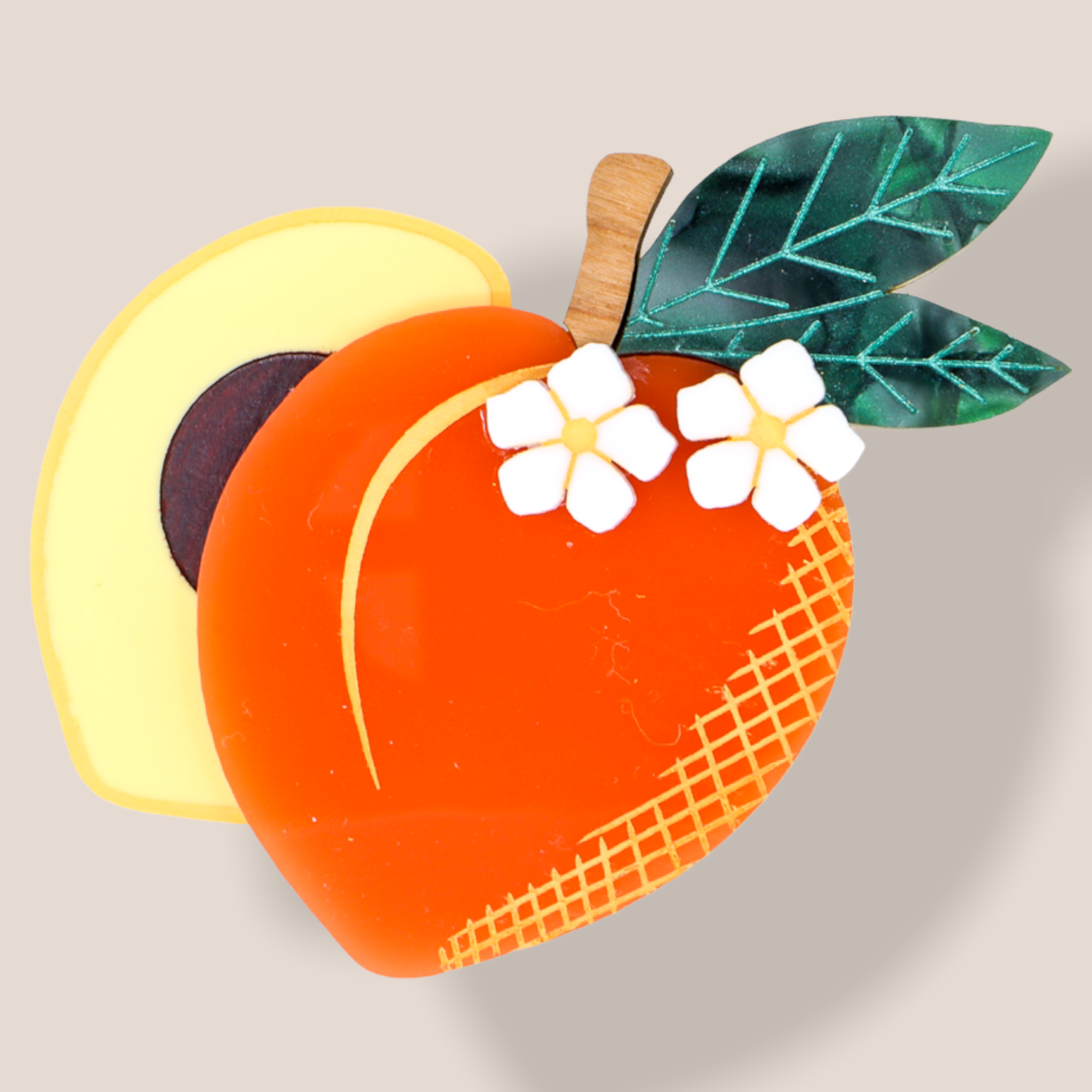 Danilova Jewellery, Peppy Chapette Plastic Resin Brooch9.PNG