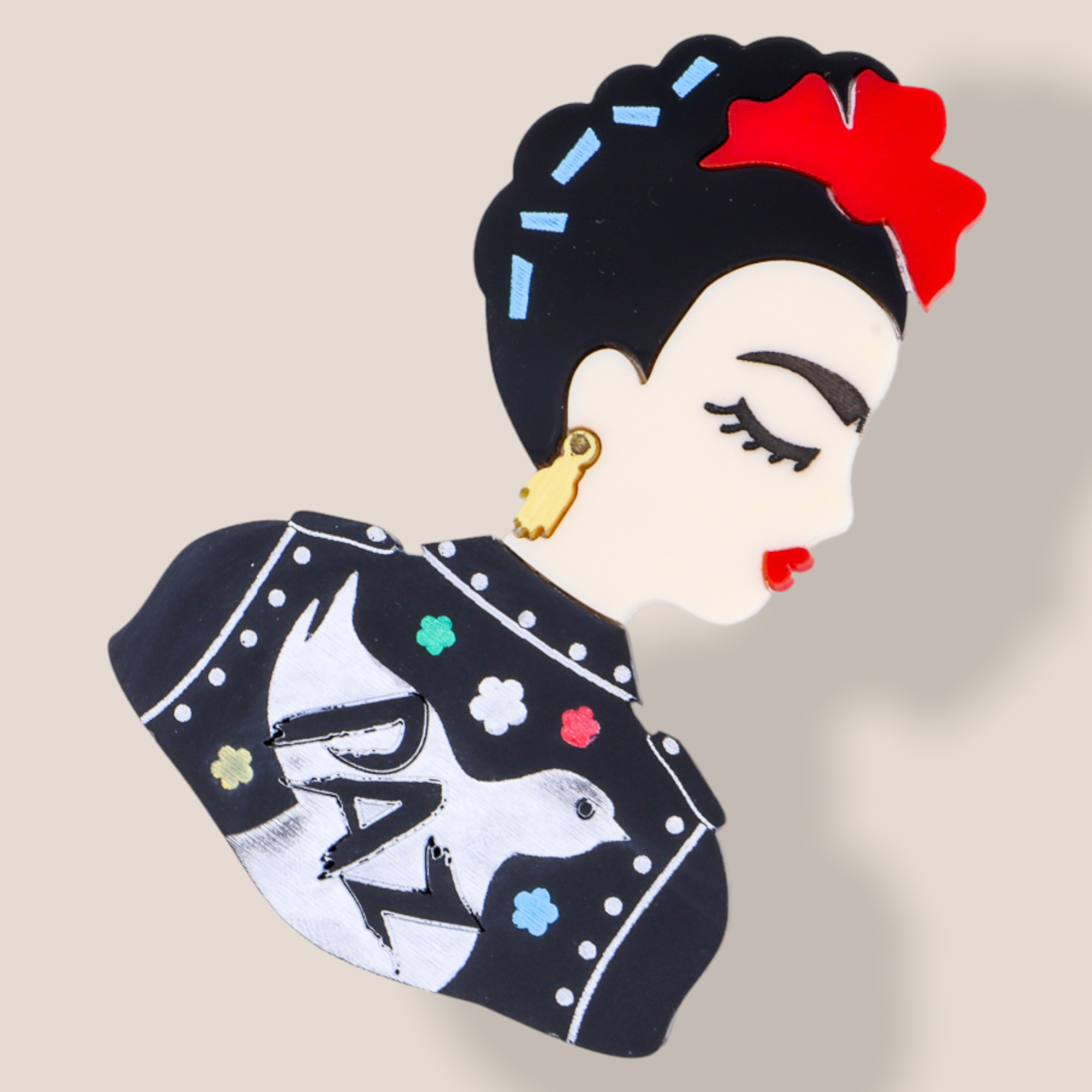 Danilova Jewellery, Baccurelli, Acrylic Plastic Brooch5.PNG