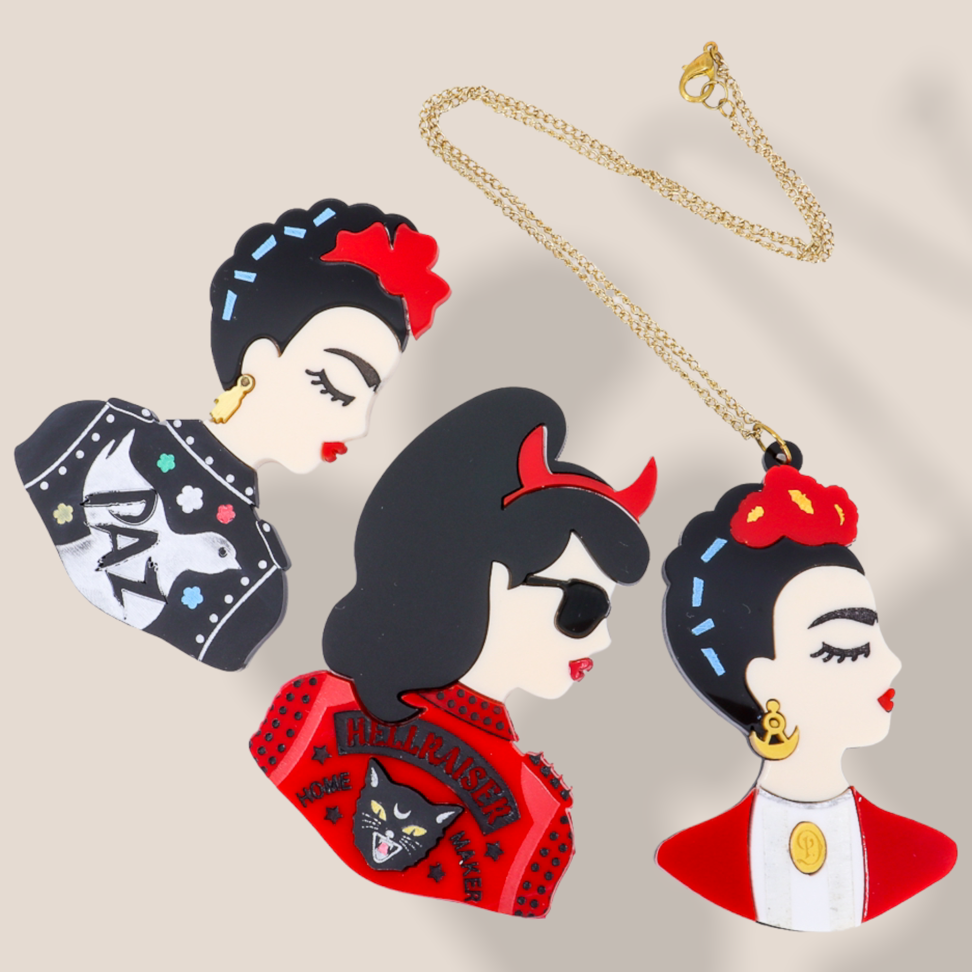 Danilova Jewellery, Baccurelli, Acrylic Plastic Brooch10.PNG