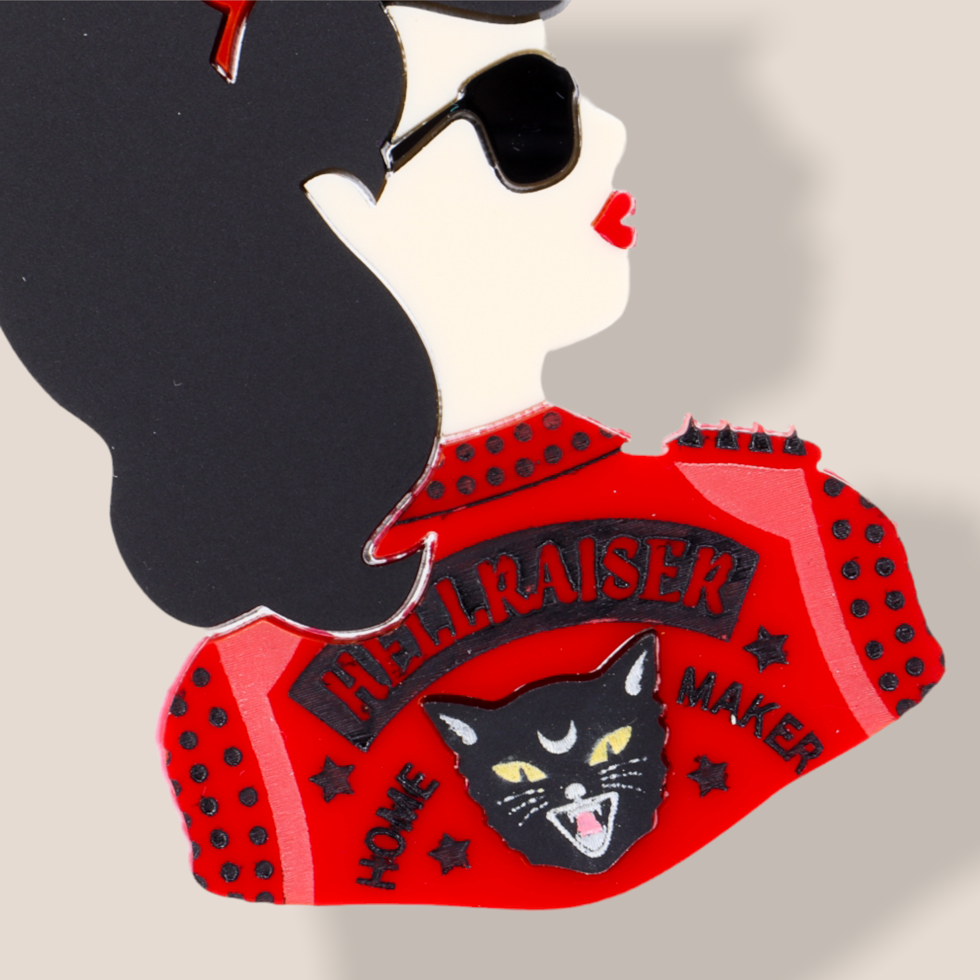 Danilova Jewellery, Baccurelli, Acrylic Plastic Brooch3.PNG