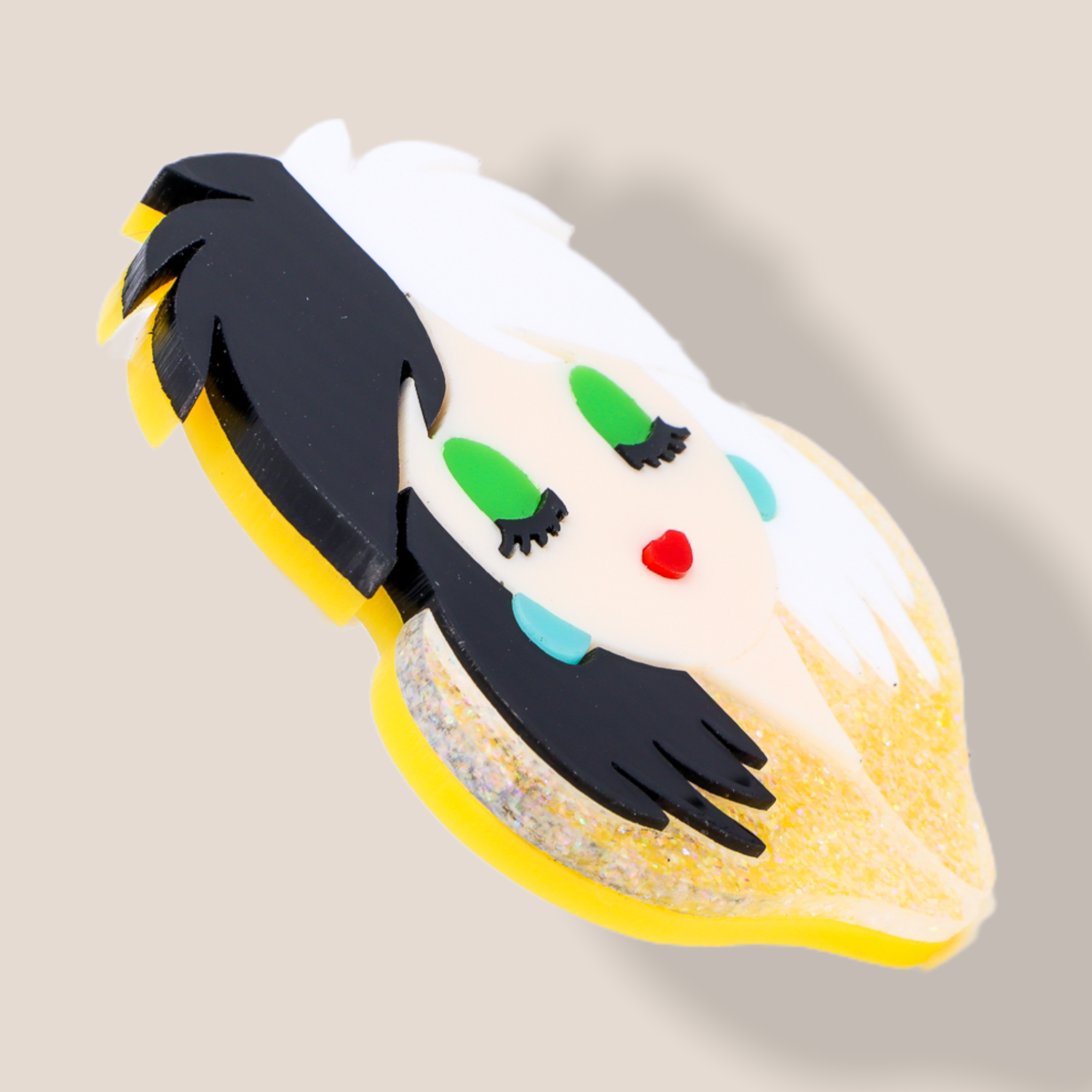 Danilova Jewellery, Baccurelli, Acrylic Plastic Brooch5.PNG