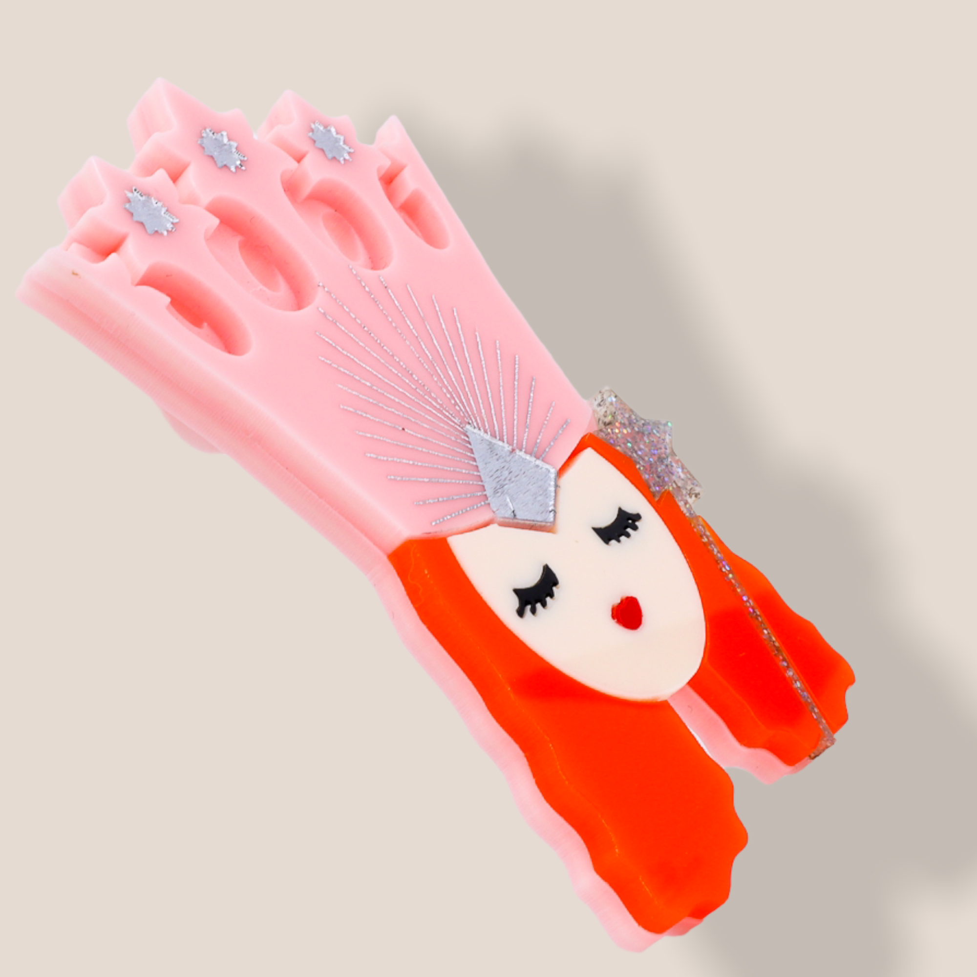 Danilova Jewellery, Baccurelli, Acrylic Plastic Brooch5.PNG
