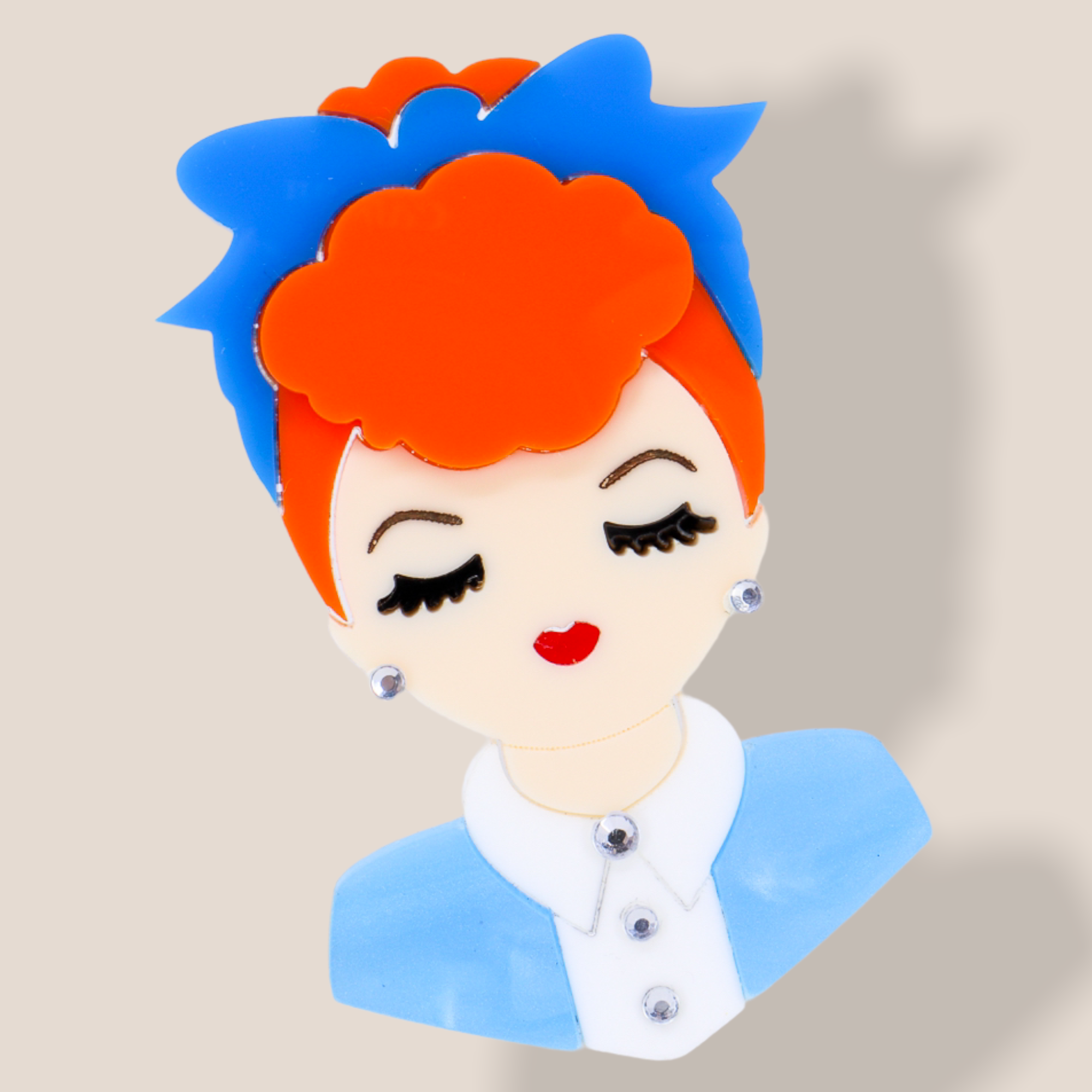 Danilova Jewellery, Baccurelli, Acrylic Plastic Brooch2.PNG