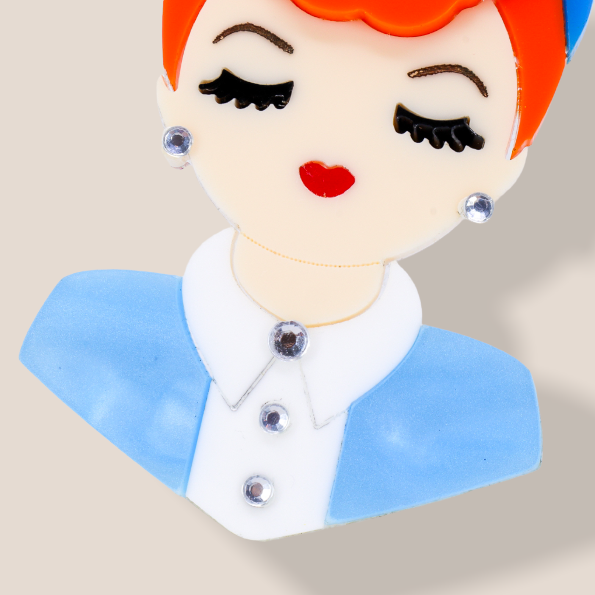 Danilova Jewellery, Baccurelli, Acrylic Plastic Brooch4.PNG