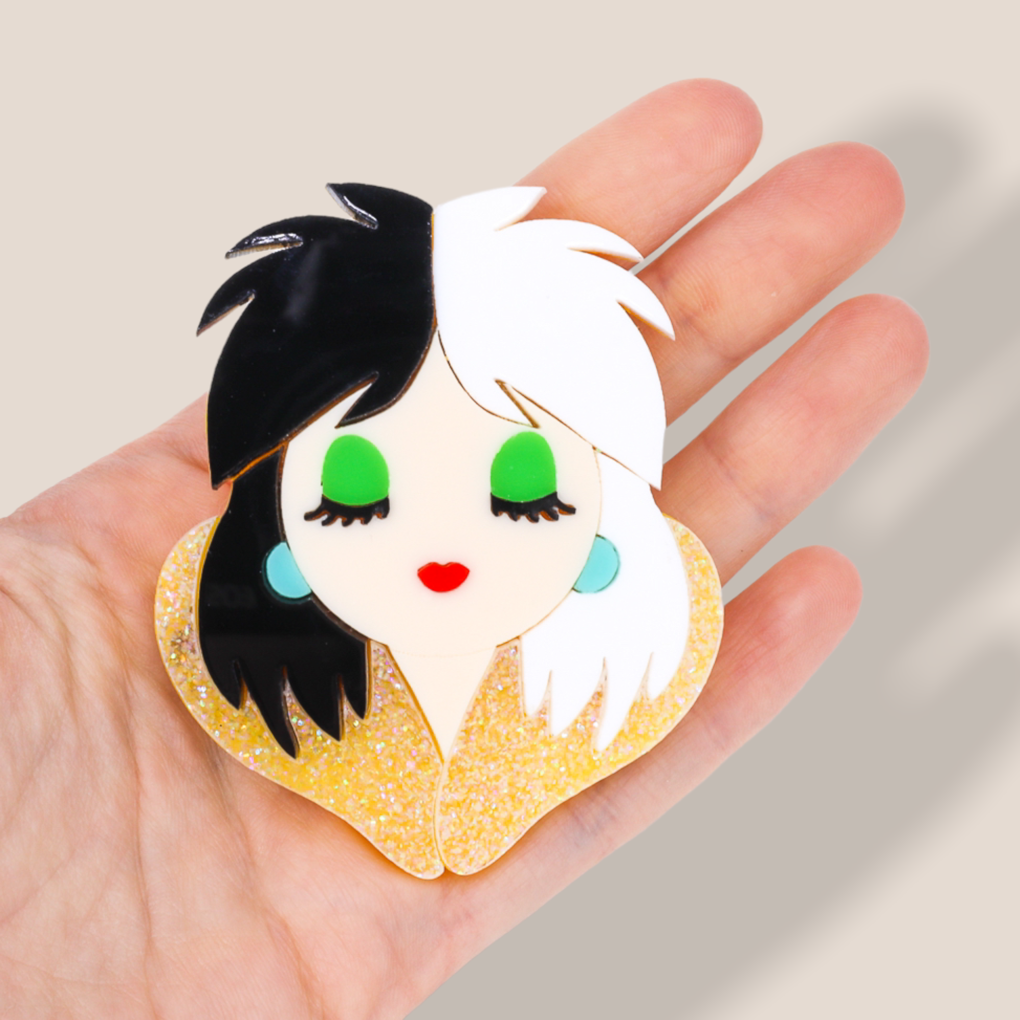 Danilova Jewellery, Baccurelli, Acrylic Plastic Brooch9.PNG