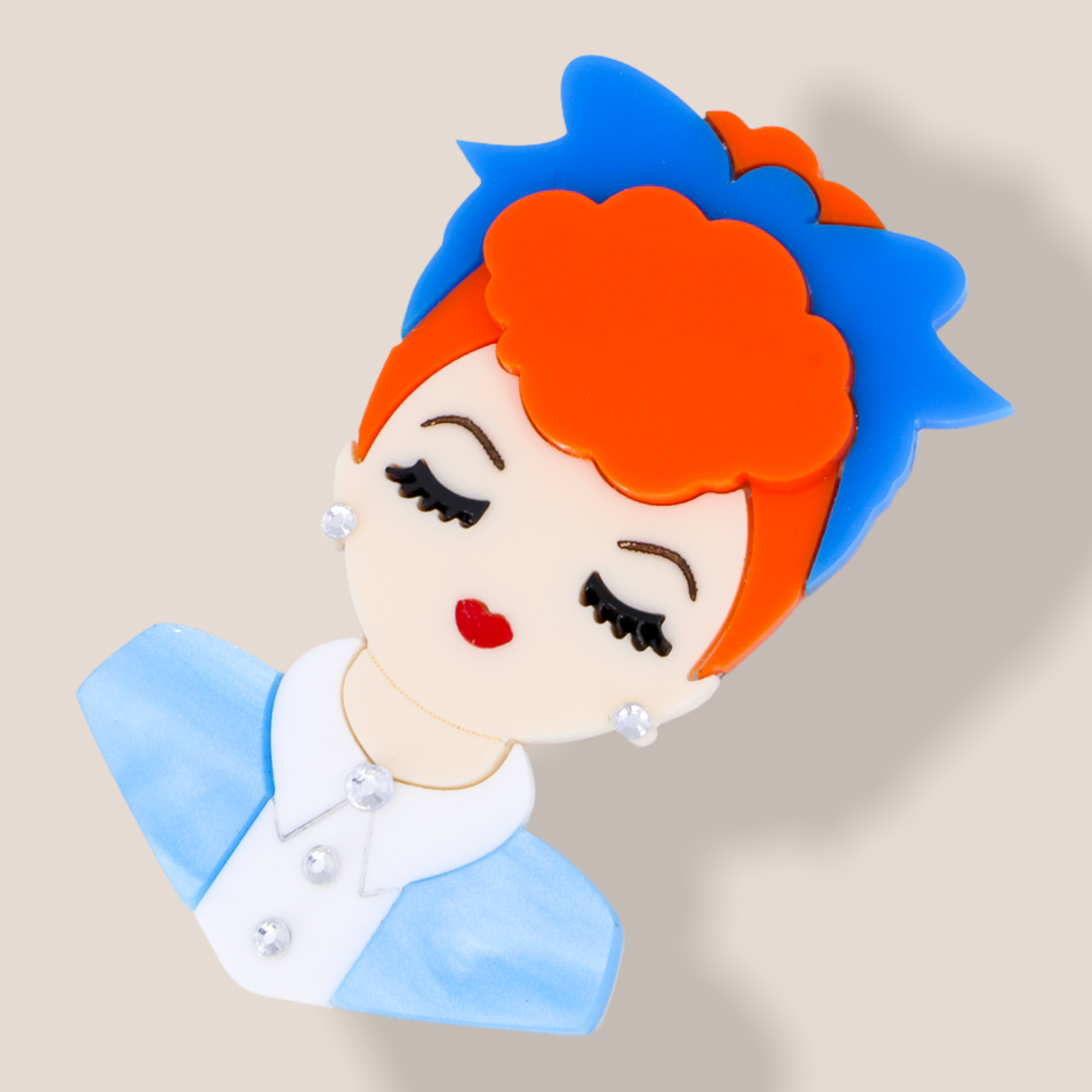 Danilova Jewellery, Baccurelli, Acrylic Plastic Brooch8.PNG