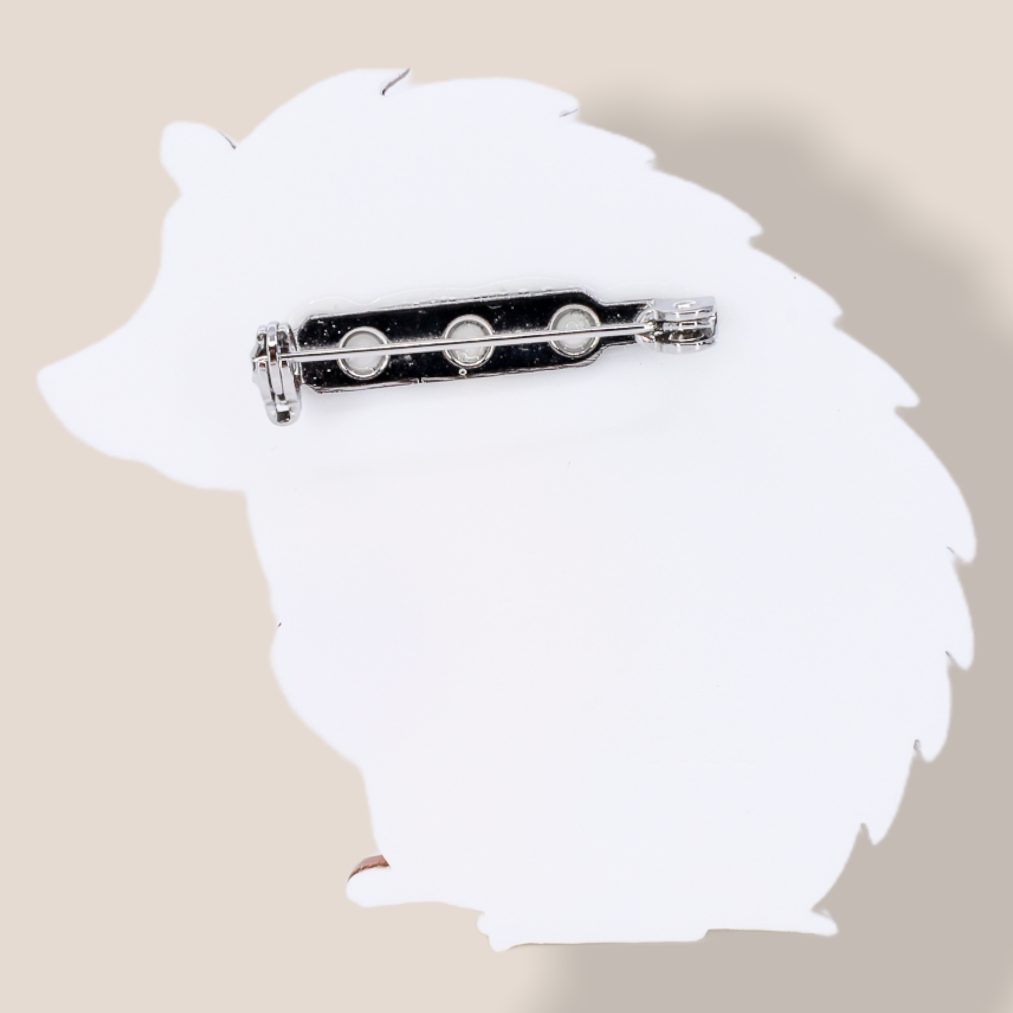 Danilova Jewellery, Deer Arrow, Acrylic Plastic Brooch5.PNG