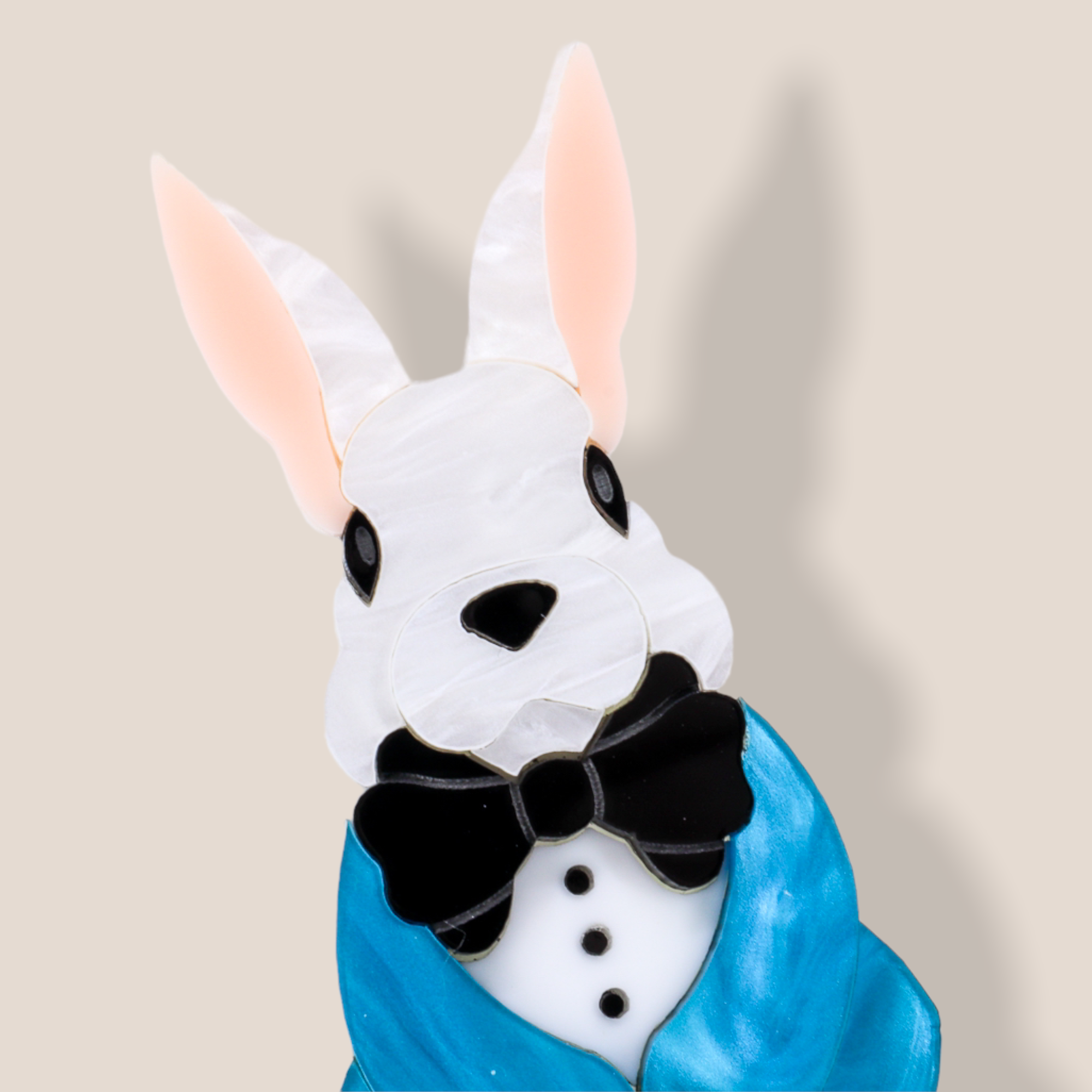 Danilova Jewellery, Deer Arrow, Acrylic Plastic Brooch3.PNG