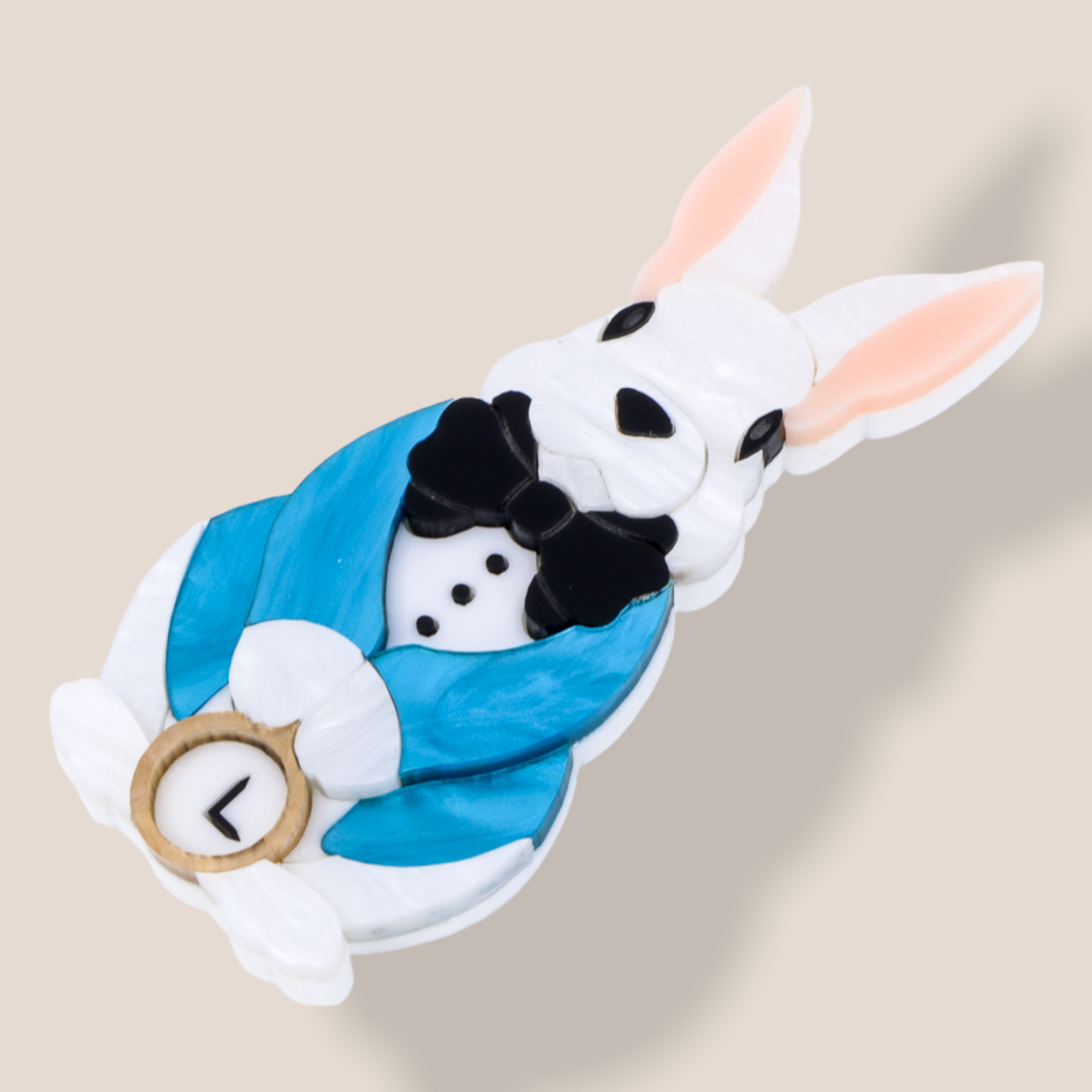 Danilova Jewellery, Deer Arrow, Acrylic Plastic Brooch8.PNG