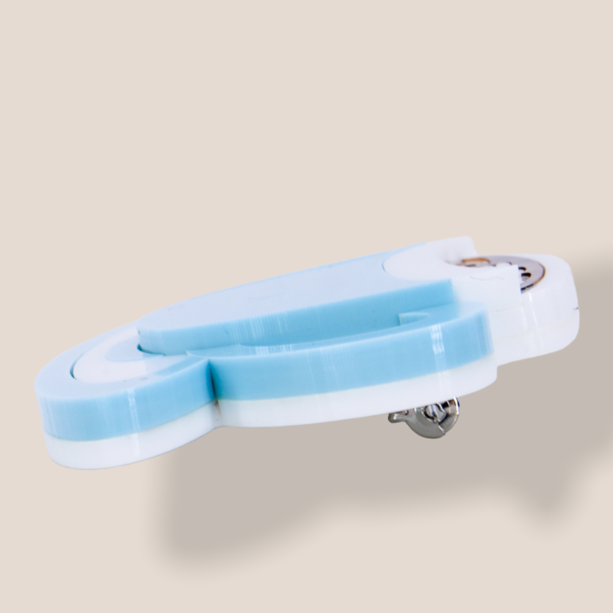 Danilova Jewellery, Deer Arrow, Acrylic Plastic Brooch6.PNG