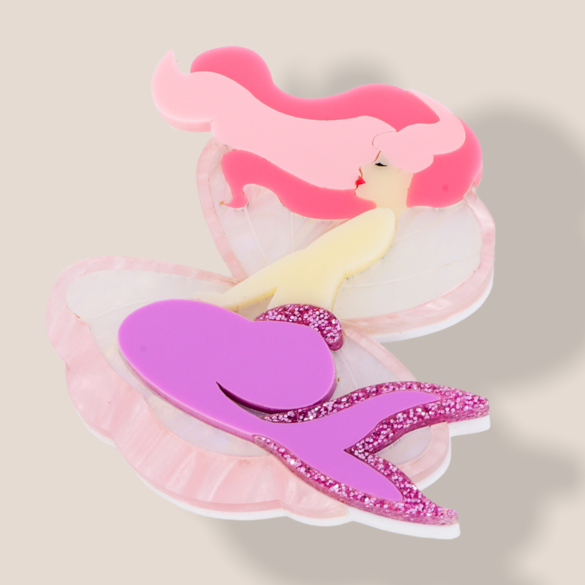 Danilova Jewellery, Deer Arrow, Acrylic Plastic Brooch8.PNG