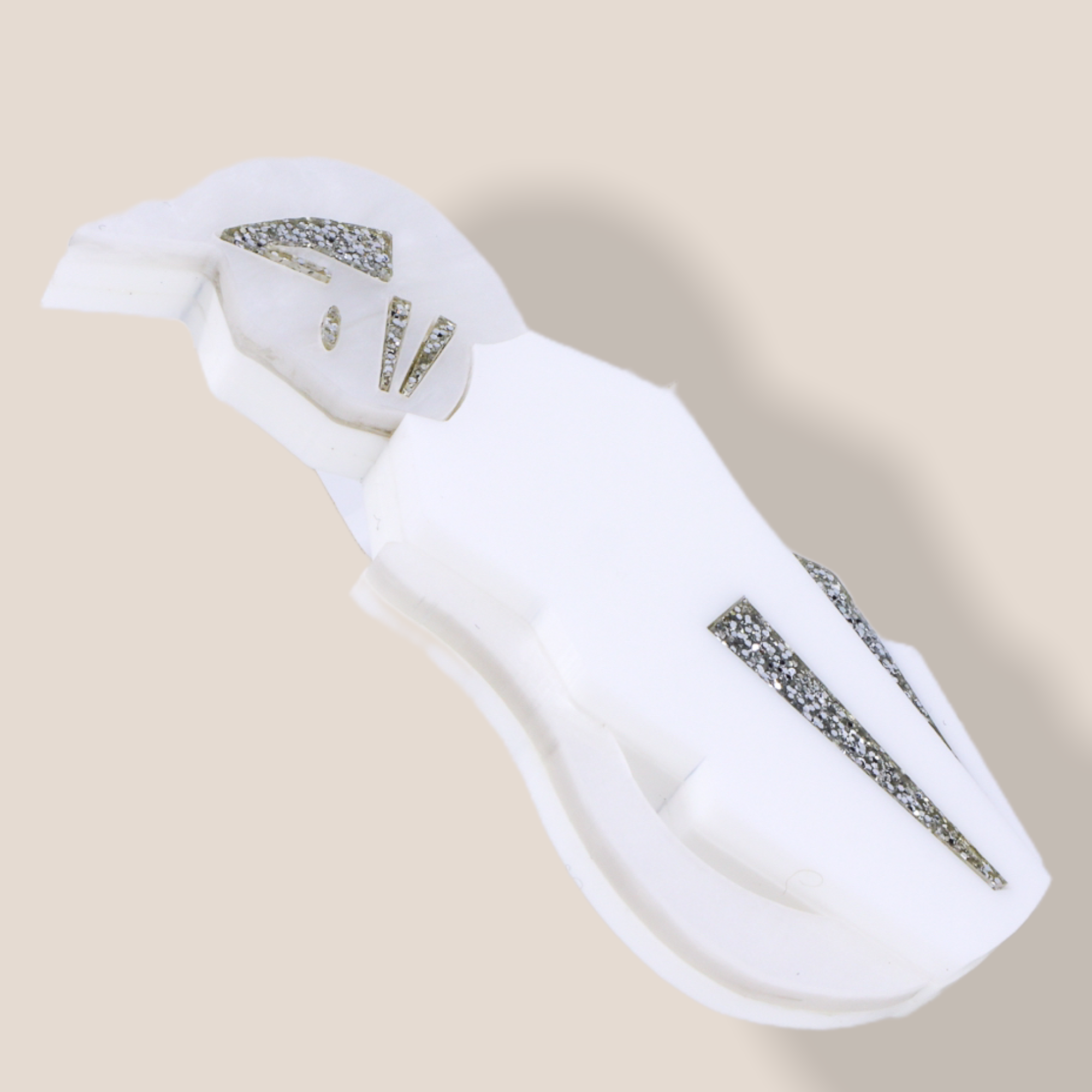 Danilova Jewellery, Deer Arrow, Acrylic Plastic Brooch5.PNG