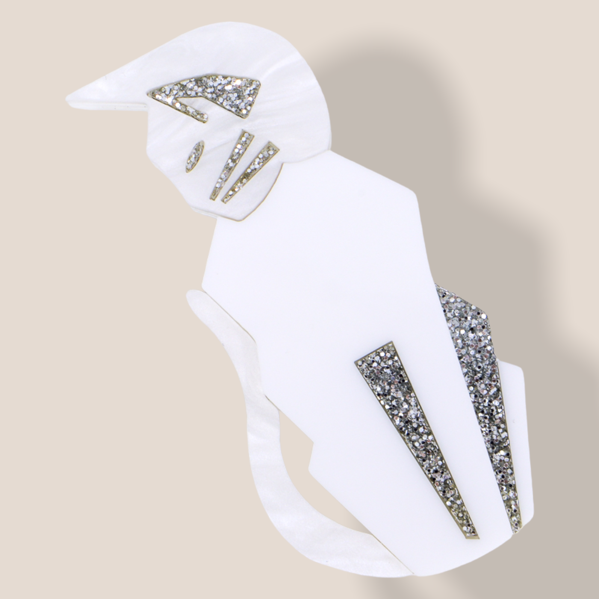 Danilova Jewellery, Deer Arrow, Acrylic Plastic Brooch6.PNG