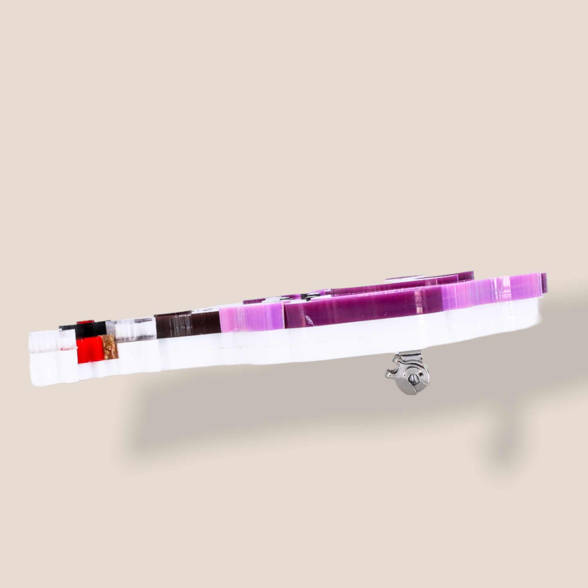 Danilova Jewellery, Deer Arrow, Acrylic Plastic Brooch10.PNG