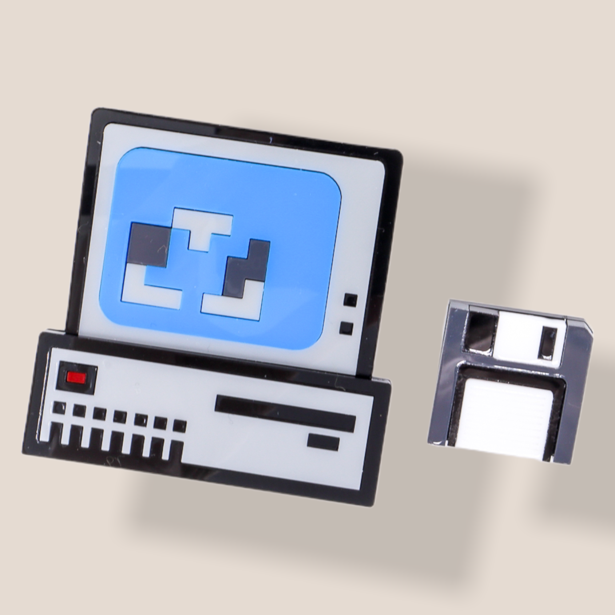 Danilova Jewellery, Deer Arrow, Acrylic Plastic Brooch6.PNG