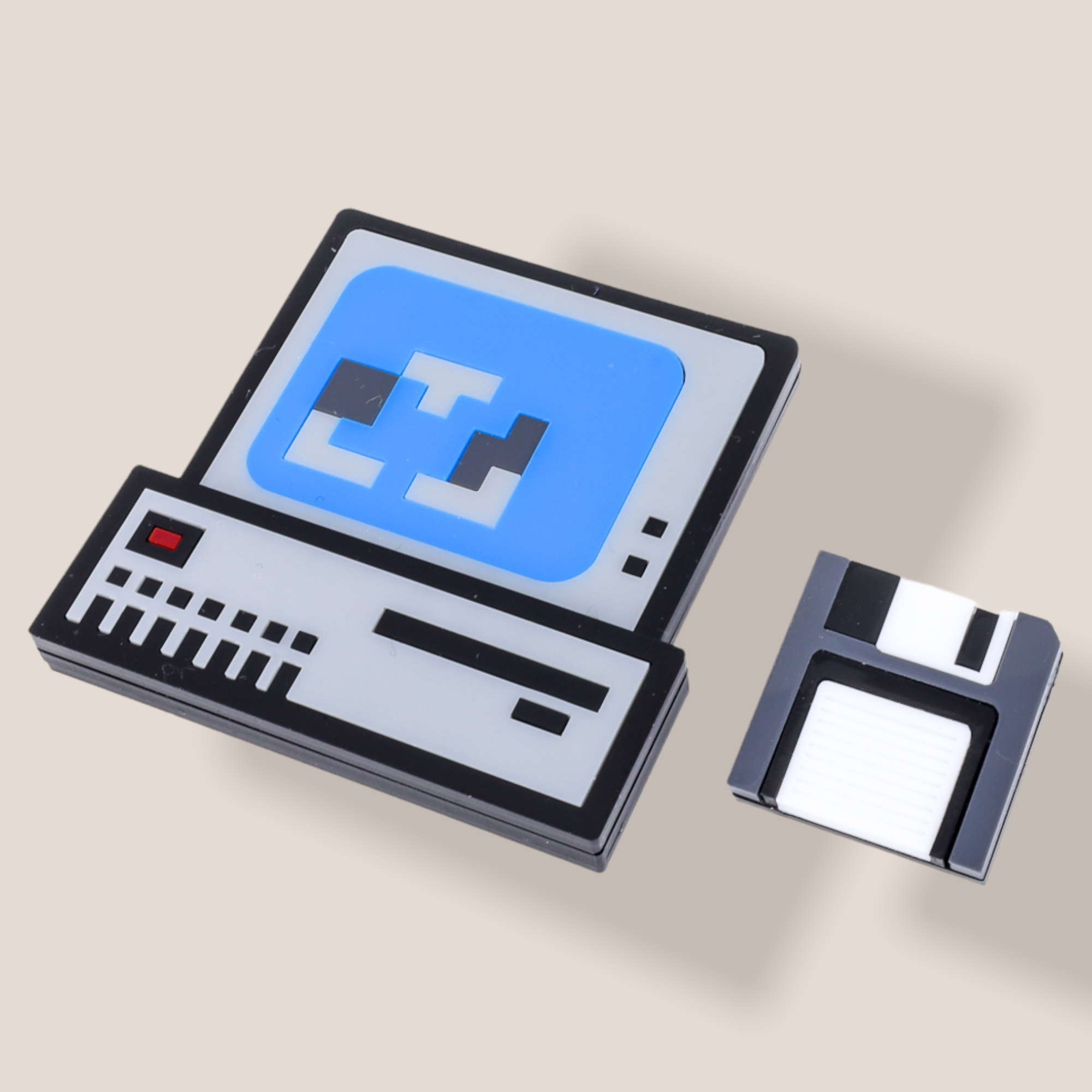 Danilova Jewellery, Deer Arrow, Acrylic Plastic Brooch7.PNG