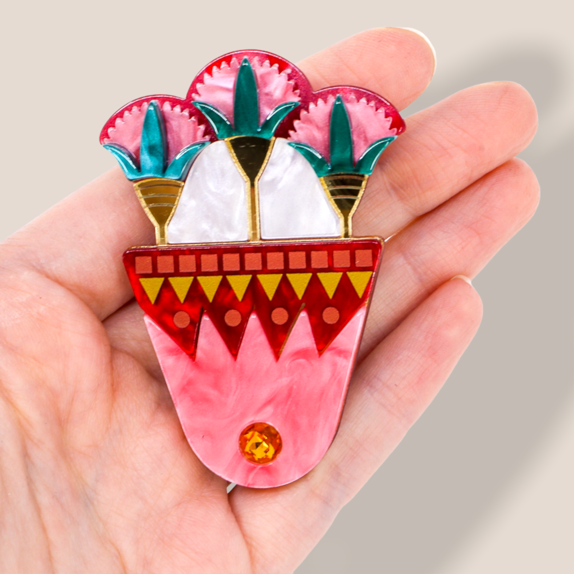 Danilova Jewellery, Erstwilder, Acrylic Plastic Brooch2.PNG