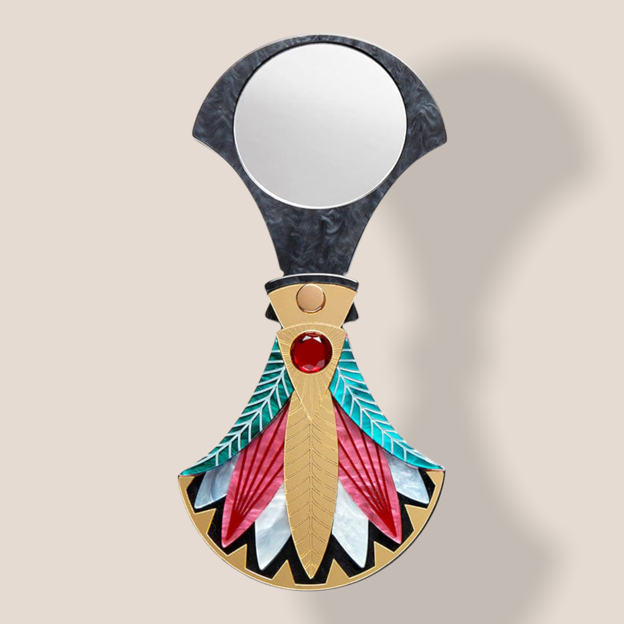 Danilova Jewellery, Erstwilder, Acrylic Plastic Brooch5.PNG