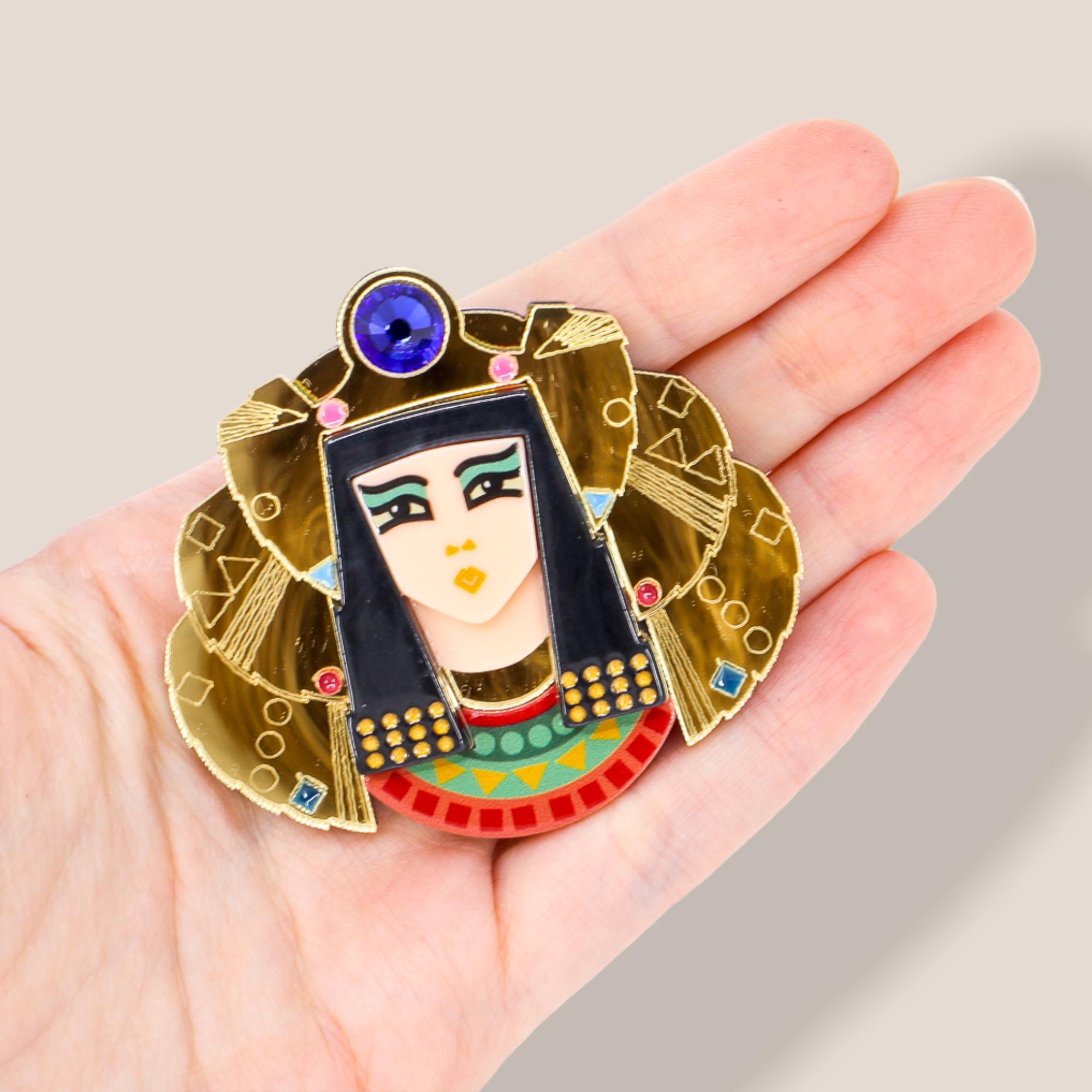 Danilova Jewellery, Erstwilder, Acrylic Plastic Brooch2.PNG