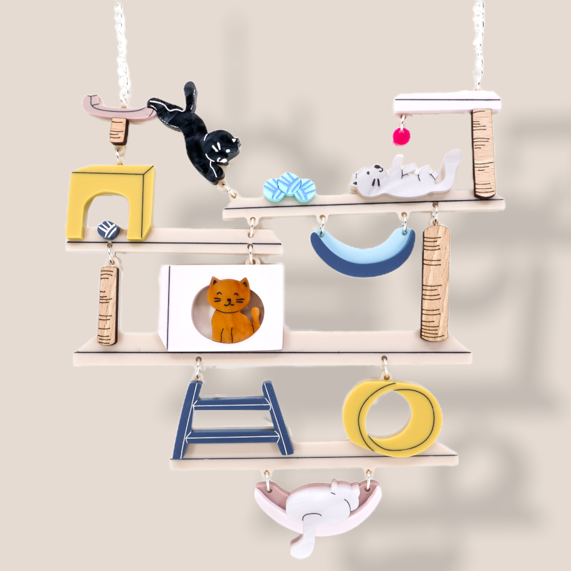Danilova Jewellery, La Vidriola, Acrylic Plastic Brooches and Necklaces285.PNG
