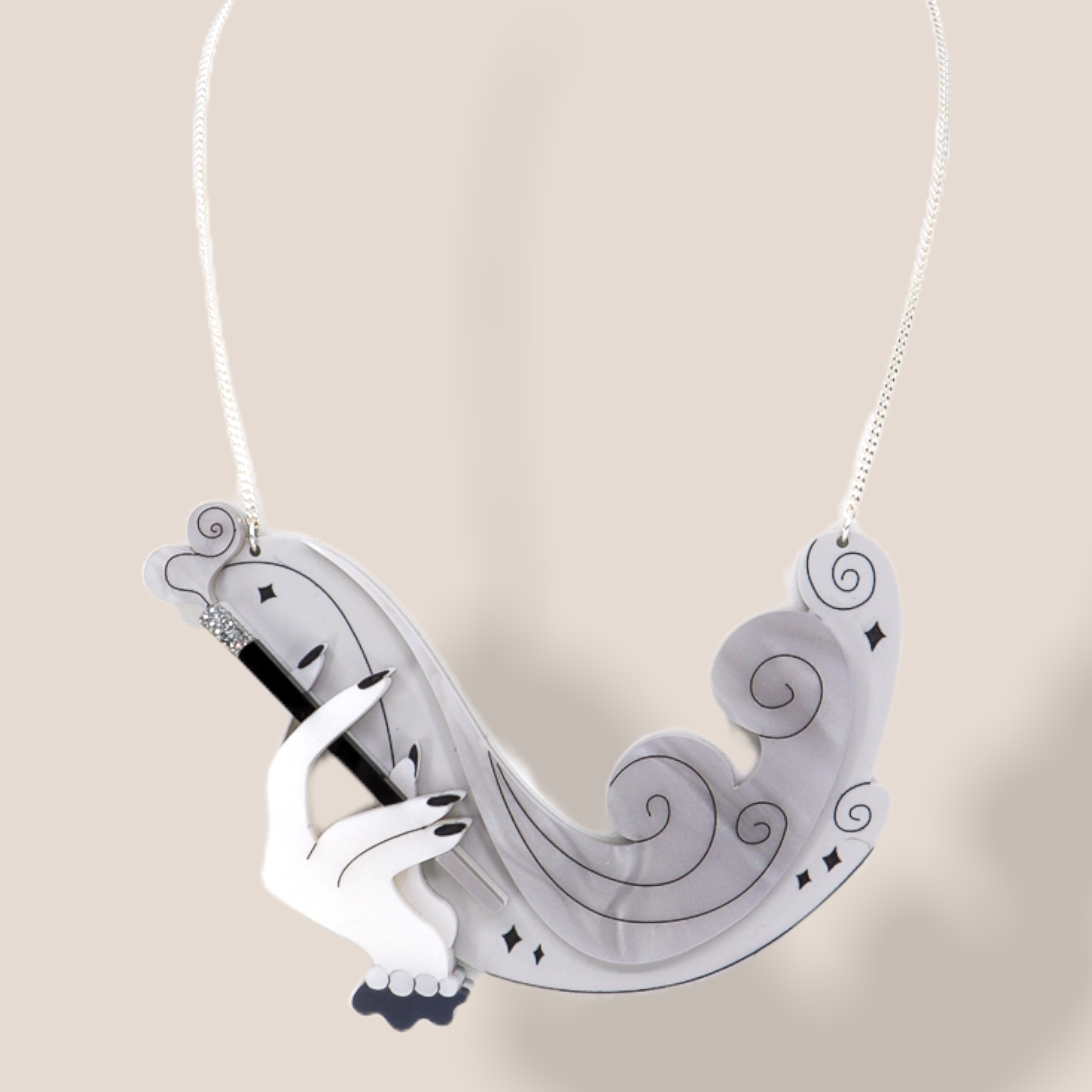 Danilova Jewellery, La Vidriola, Acrylic Plastic Brooches and Necklaces165.PNG