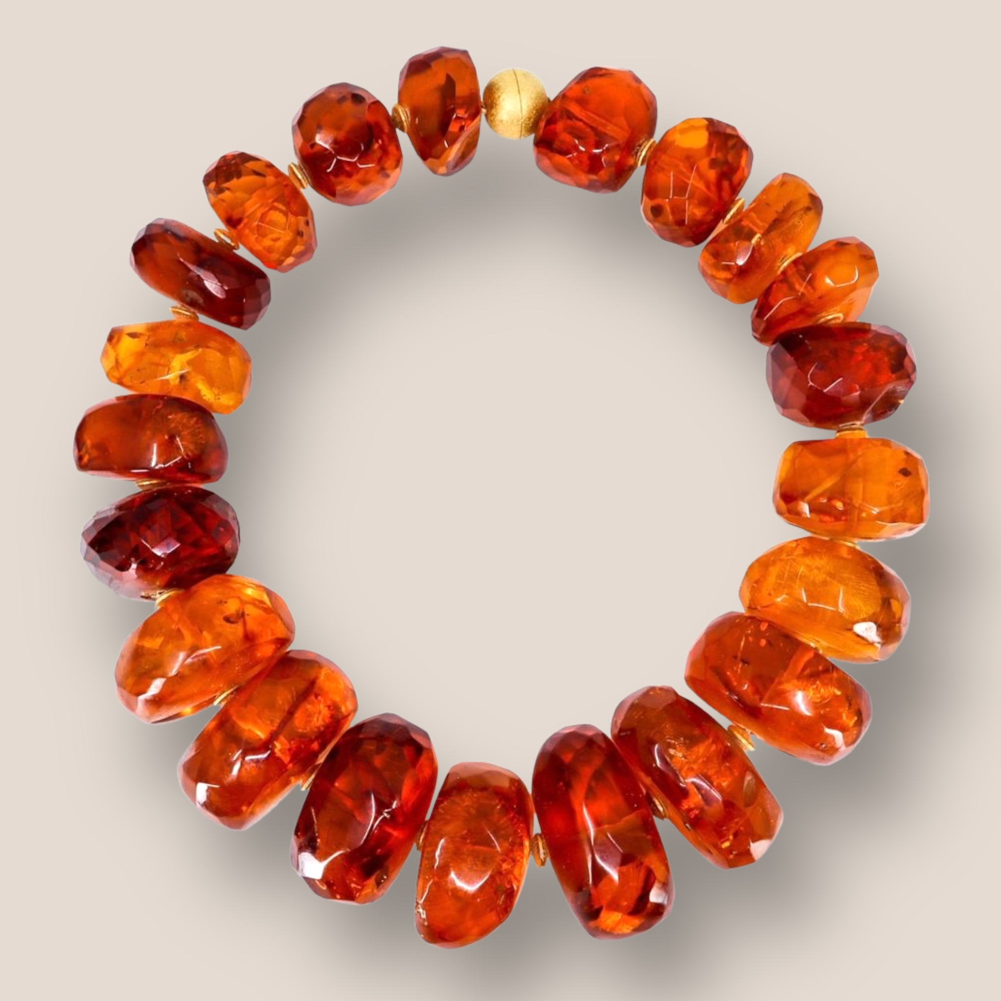 Precious Antique, Schaumburg Amber Necklace, circa 1890