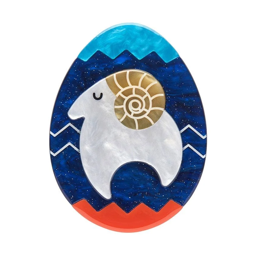 Danilova, Erstwilder, Ram of Perseverance Acrylic Brooch2.jpg