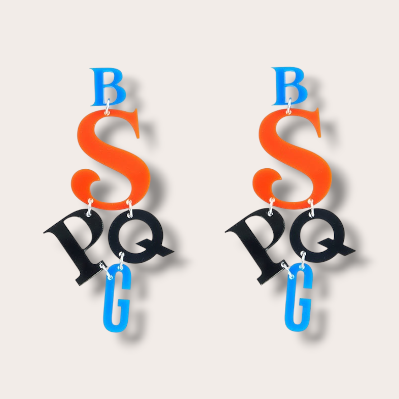 Danilova, La Vidriola, Abstract Typography, Acrylic Earrings1.PNG
