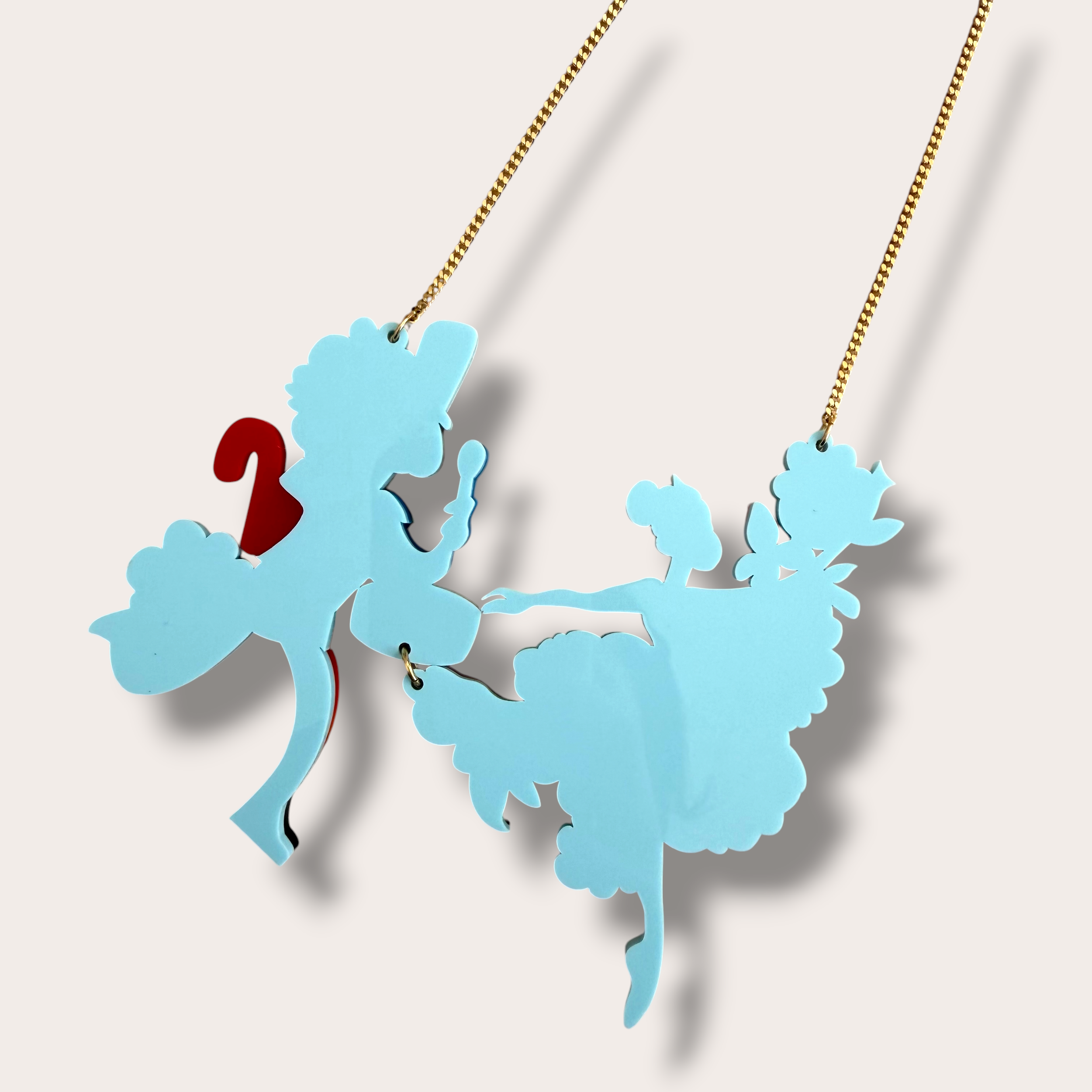Danilova, La Vidriola, The Nutcracker and the Ballerina, Acrylic Necklace3.PNG