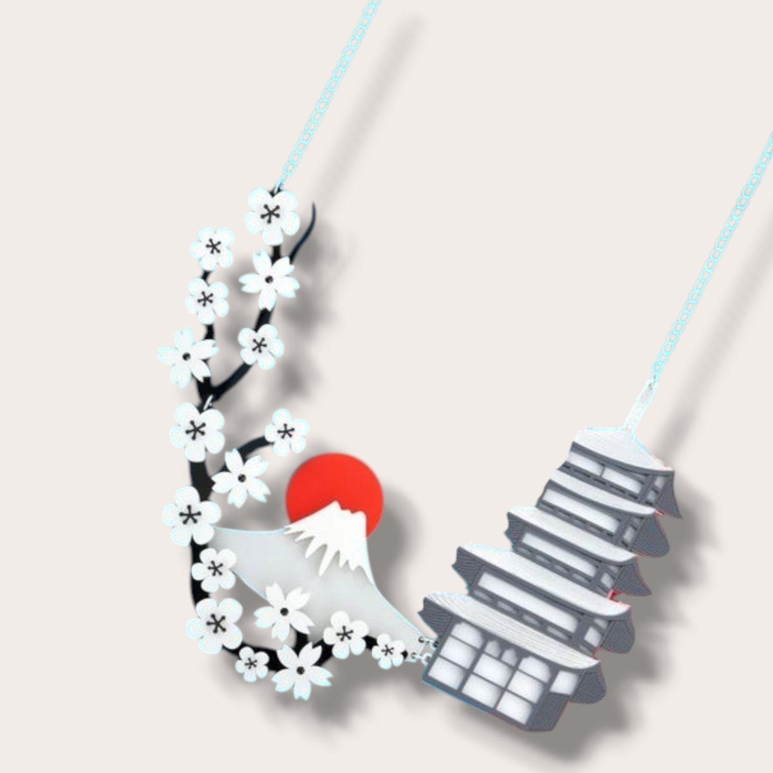 Danilova, La Vidriola, Hanami, Upside Down Edition, Statement Acrylic Necklace0.PNG