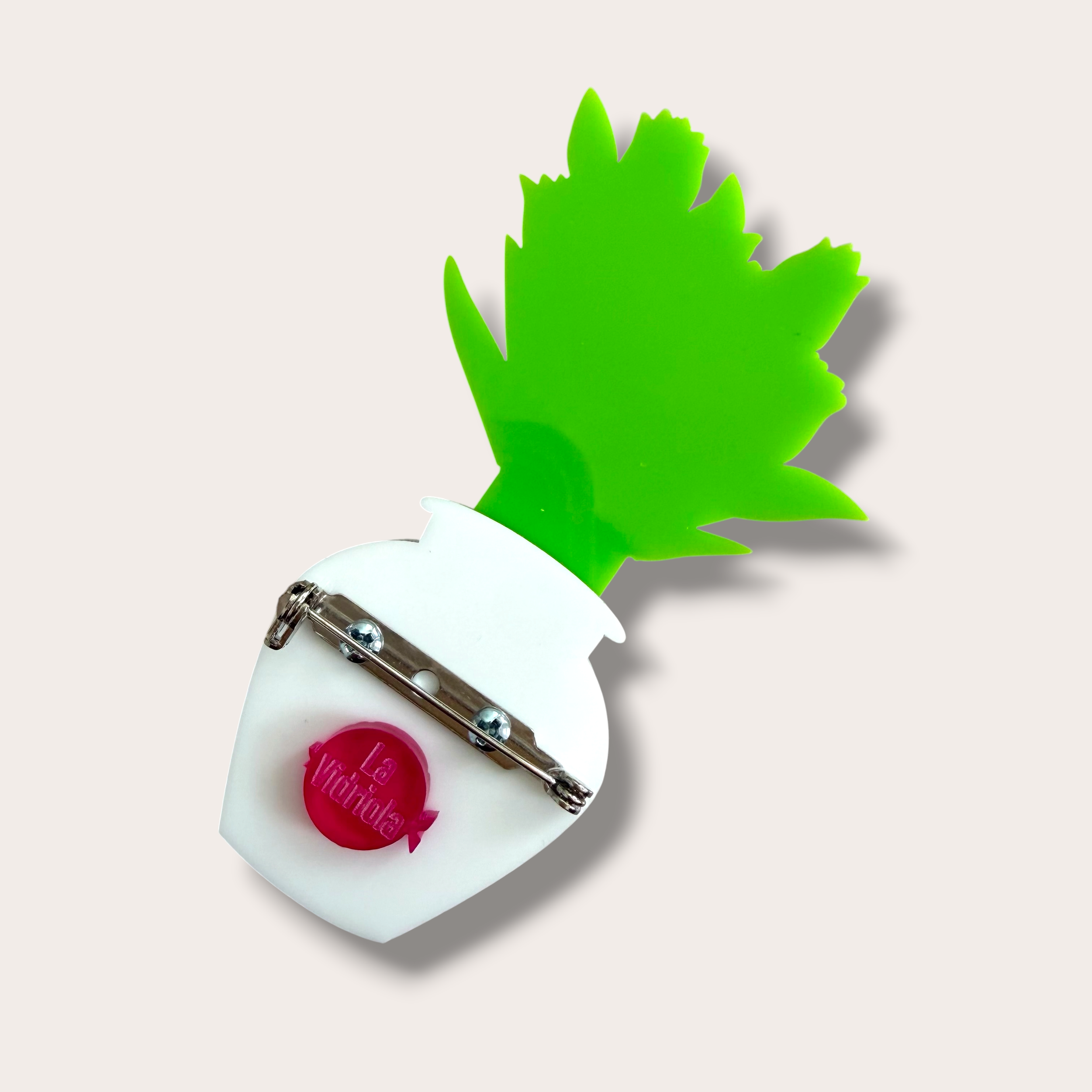 Danilova, La Vidriola, Flower Vase, Interactive, Acrylic Brooch0.PNG