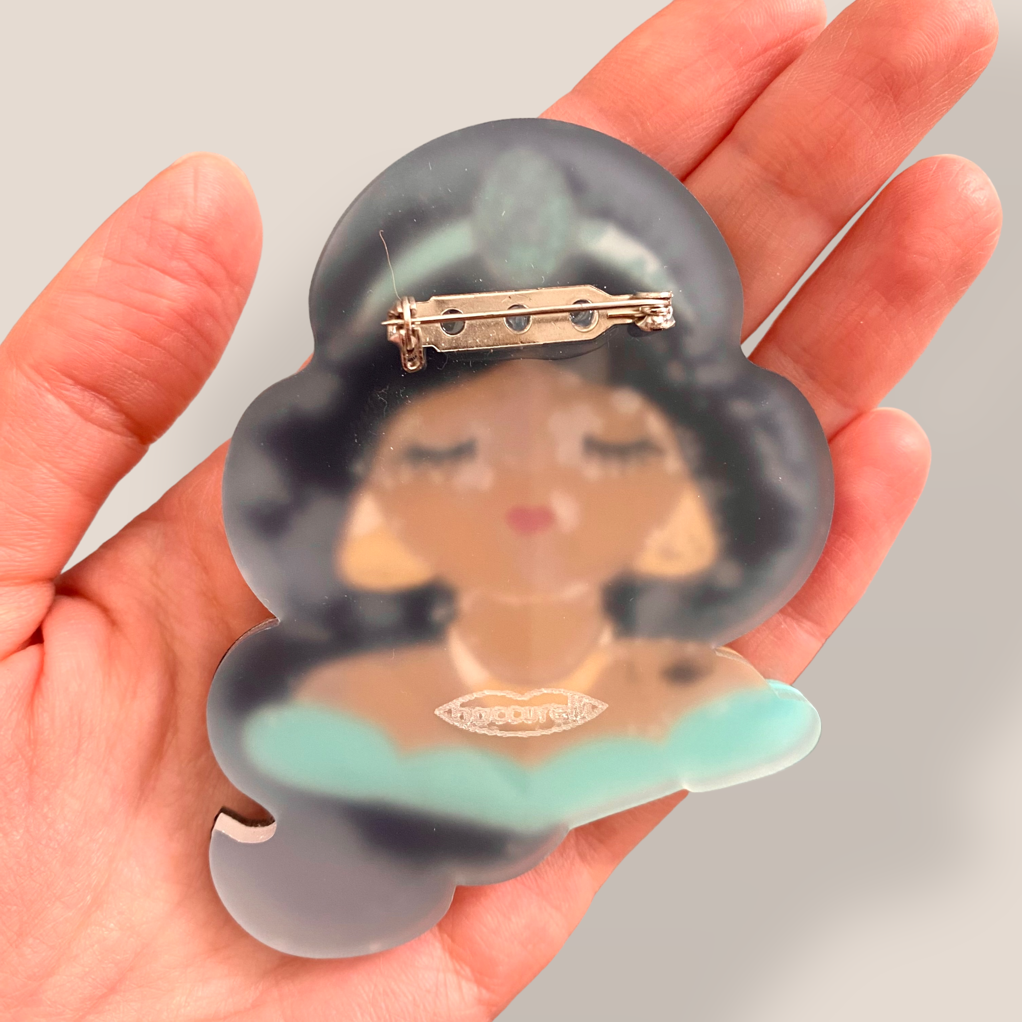 Danilova, Baccurelli, Acrylic Brooch134.PNG