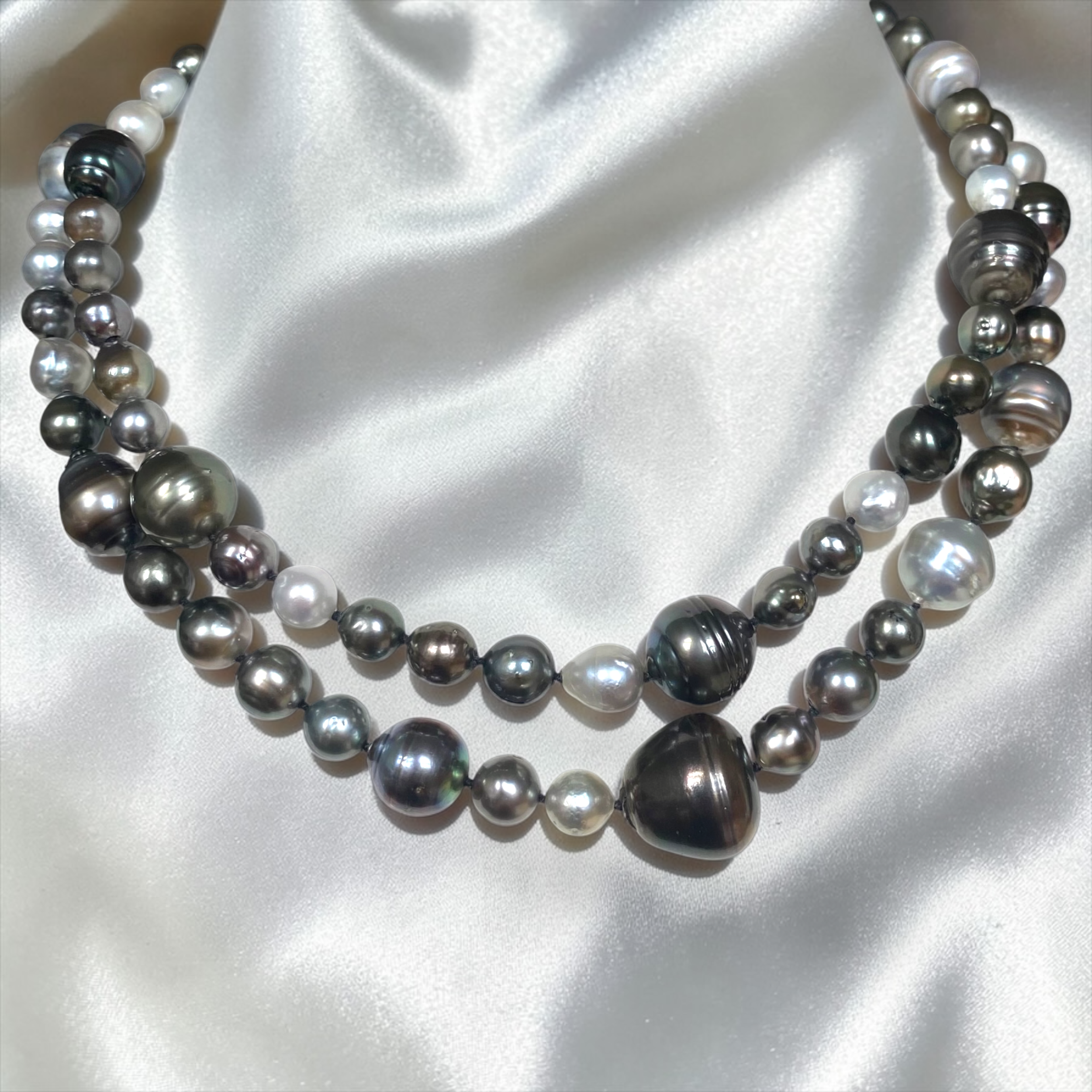 By Danilova, Multi Peacock Pearl, Rope Length Necklace9.PNG