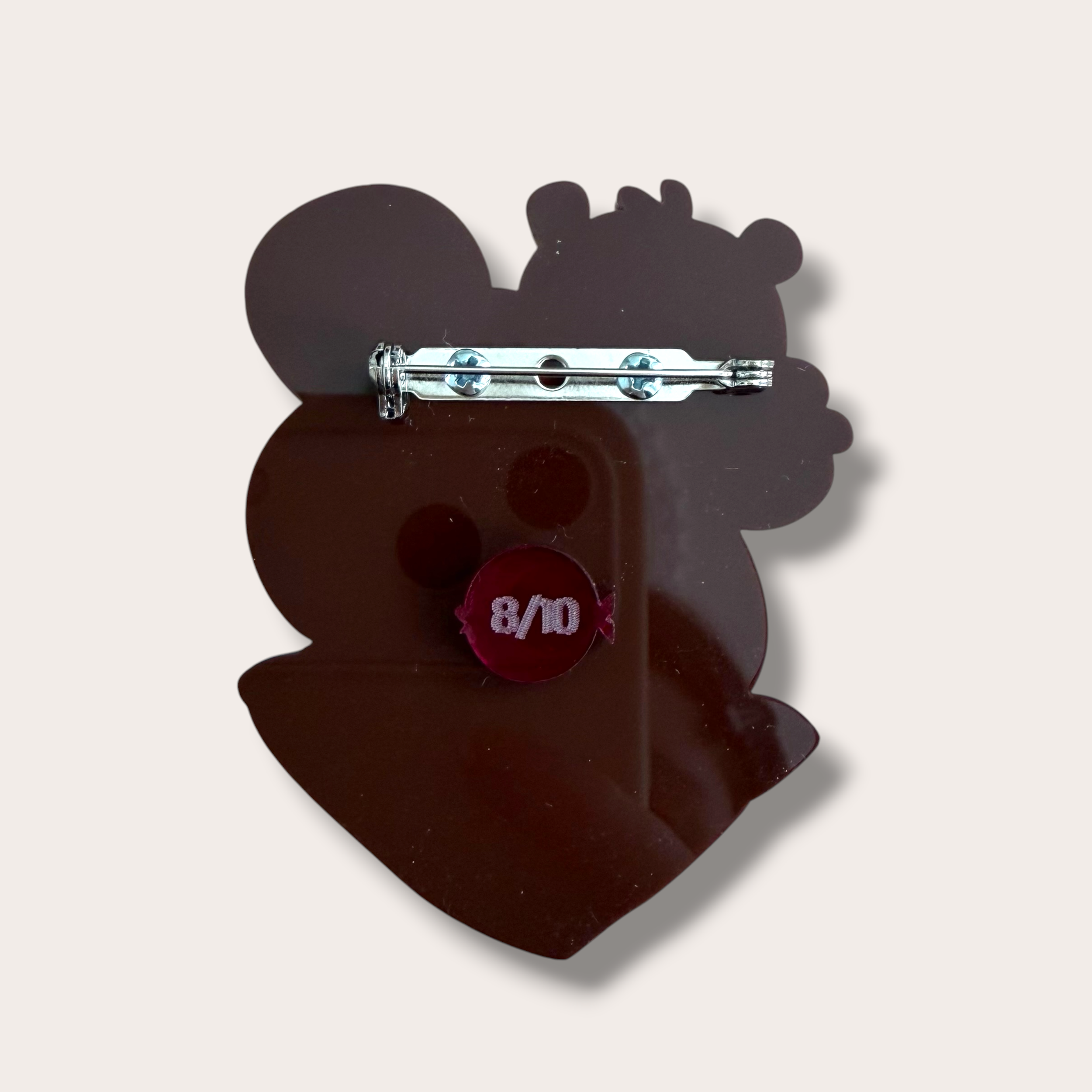 Danilova, La Vidriola, My Winter Soup Brooch, Acrylic Brooch2.PNG