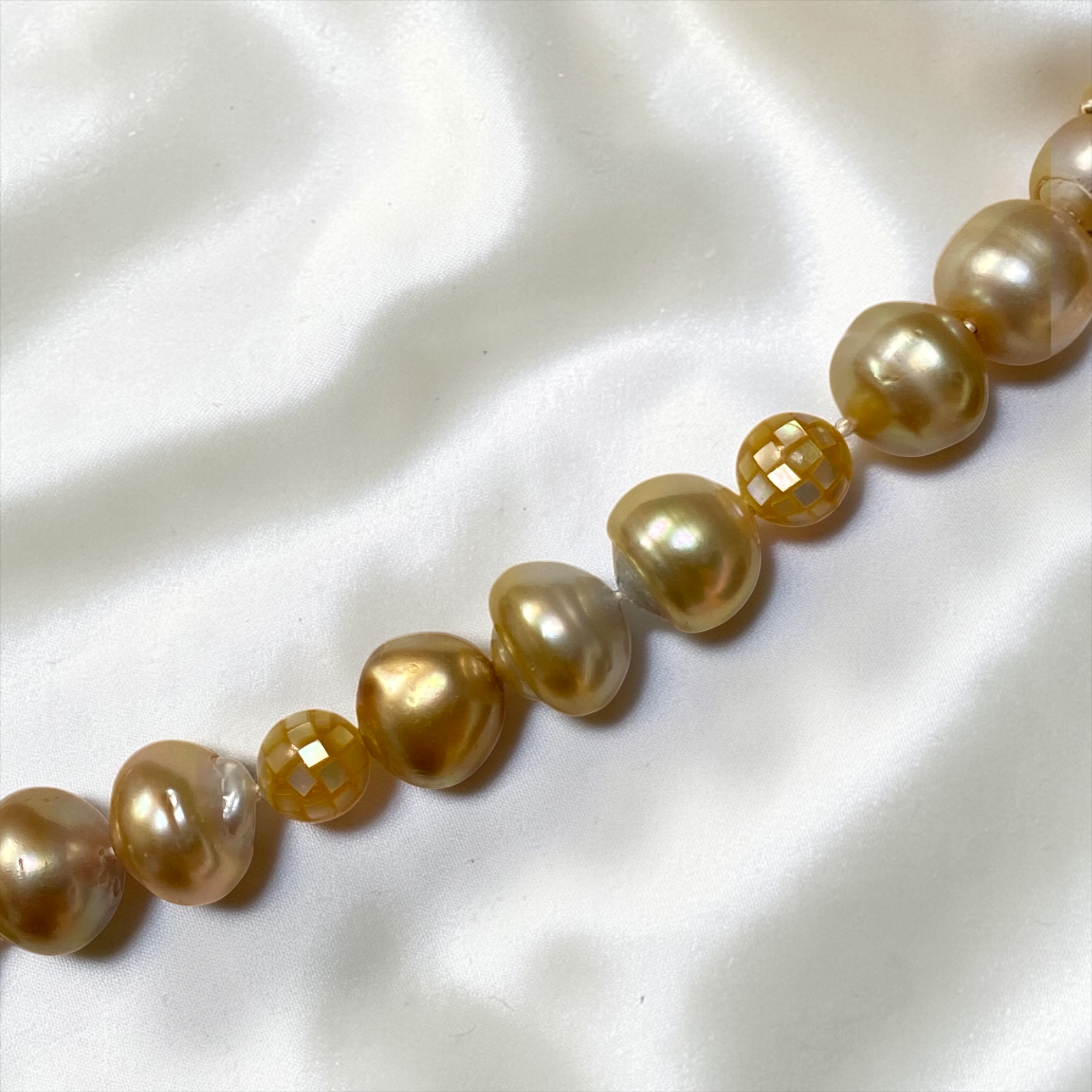 By Danilova, Gold Pearl, Peridot & Yellow Sapphire Pendant Necklace3.PNG