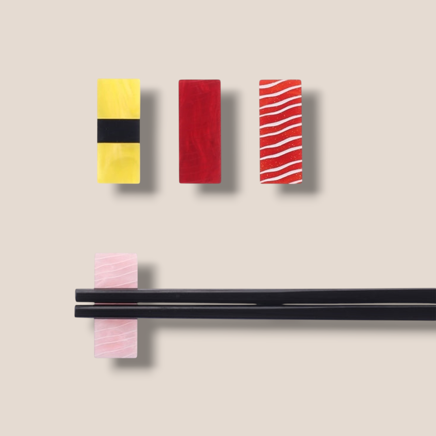 La Vidriola, Hashioki, Acrylic Chopstick Rest Set