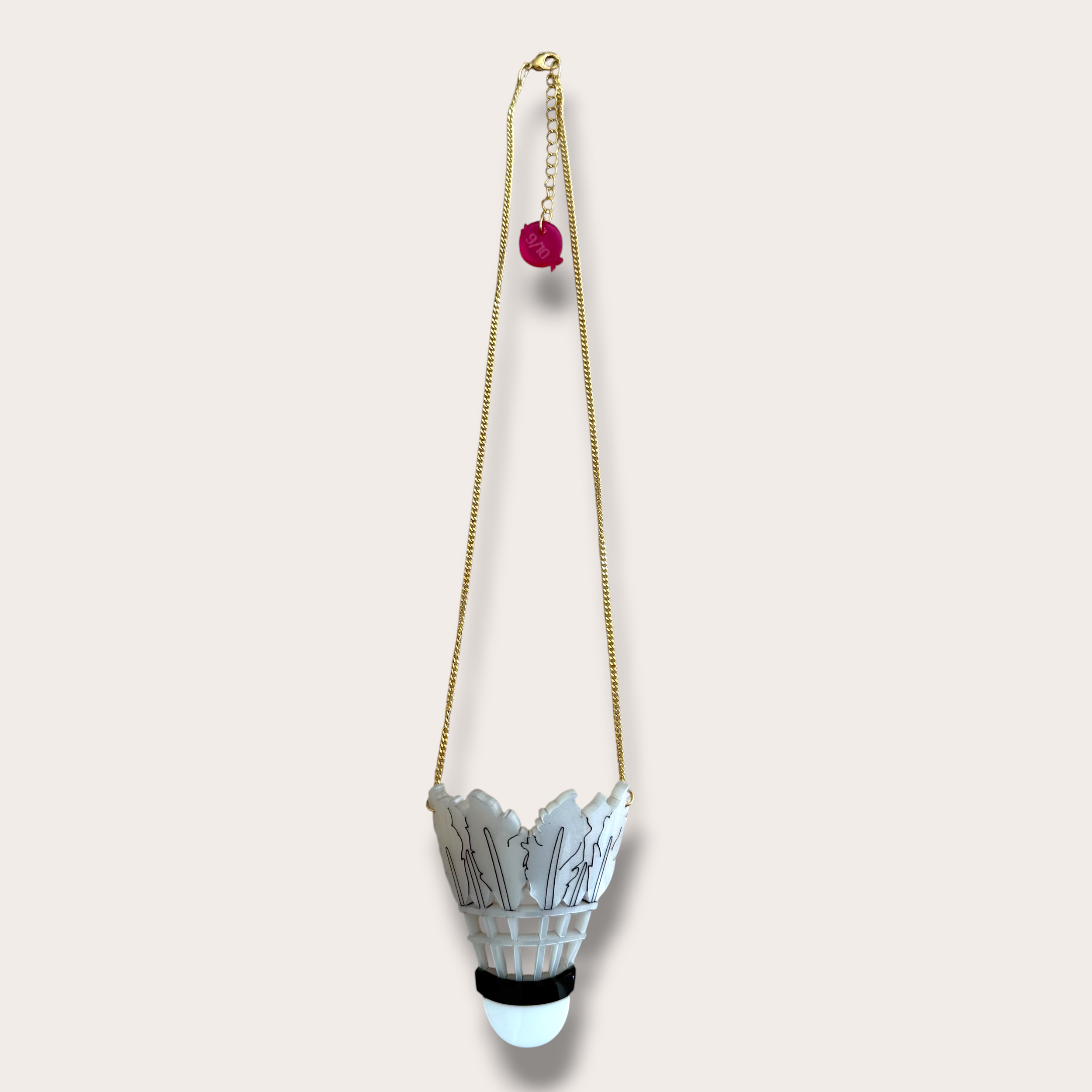 Danilova, La Vidriola, Watch the Birdie Fly!, Acrylic Necklace0.PNG