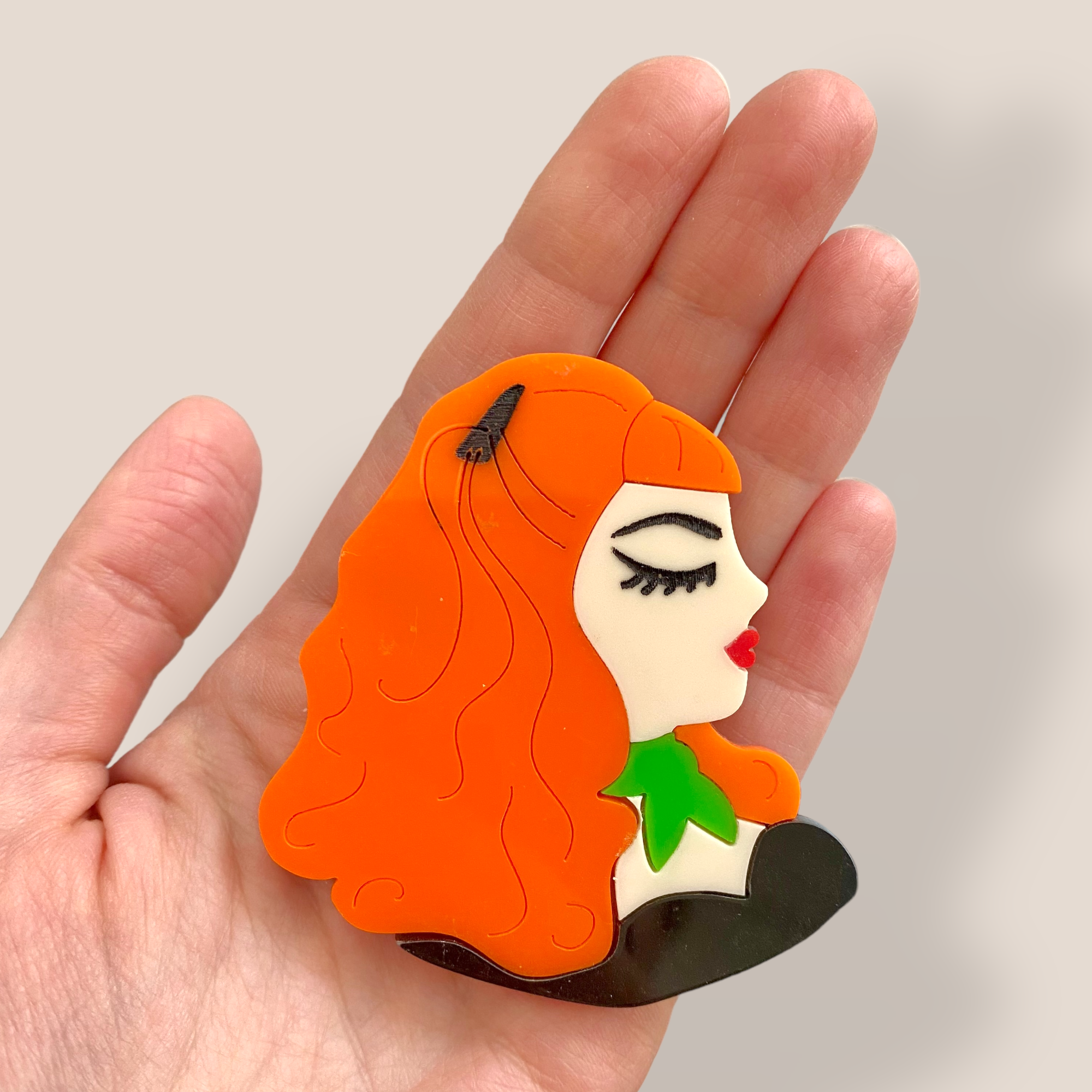 Danilova, Baccurelli, Acrylic Brooch54.PNG