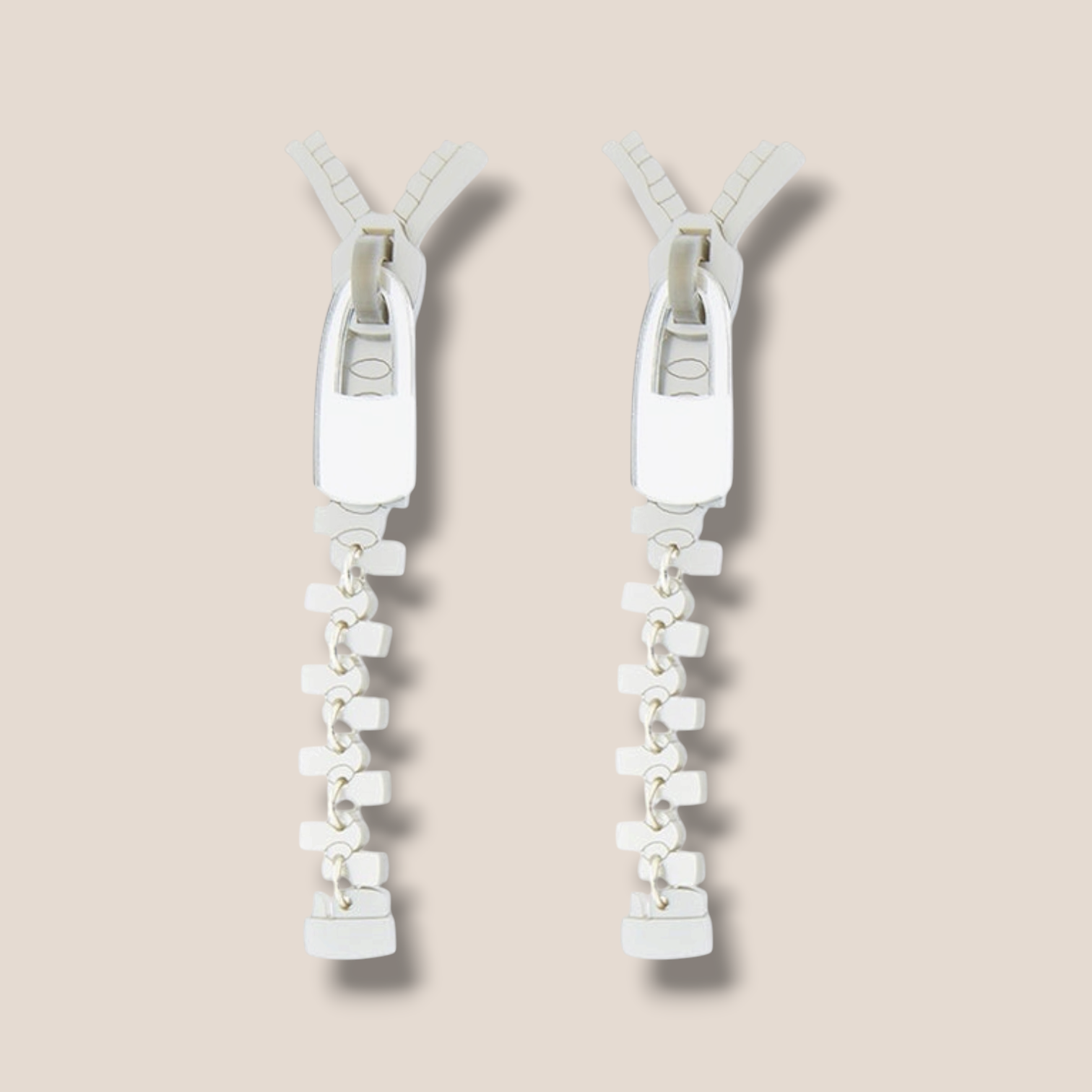 La Vidriola, Zip It!, Acrylic Earrings