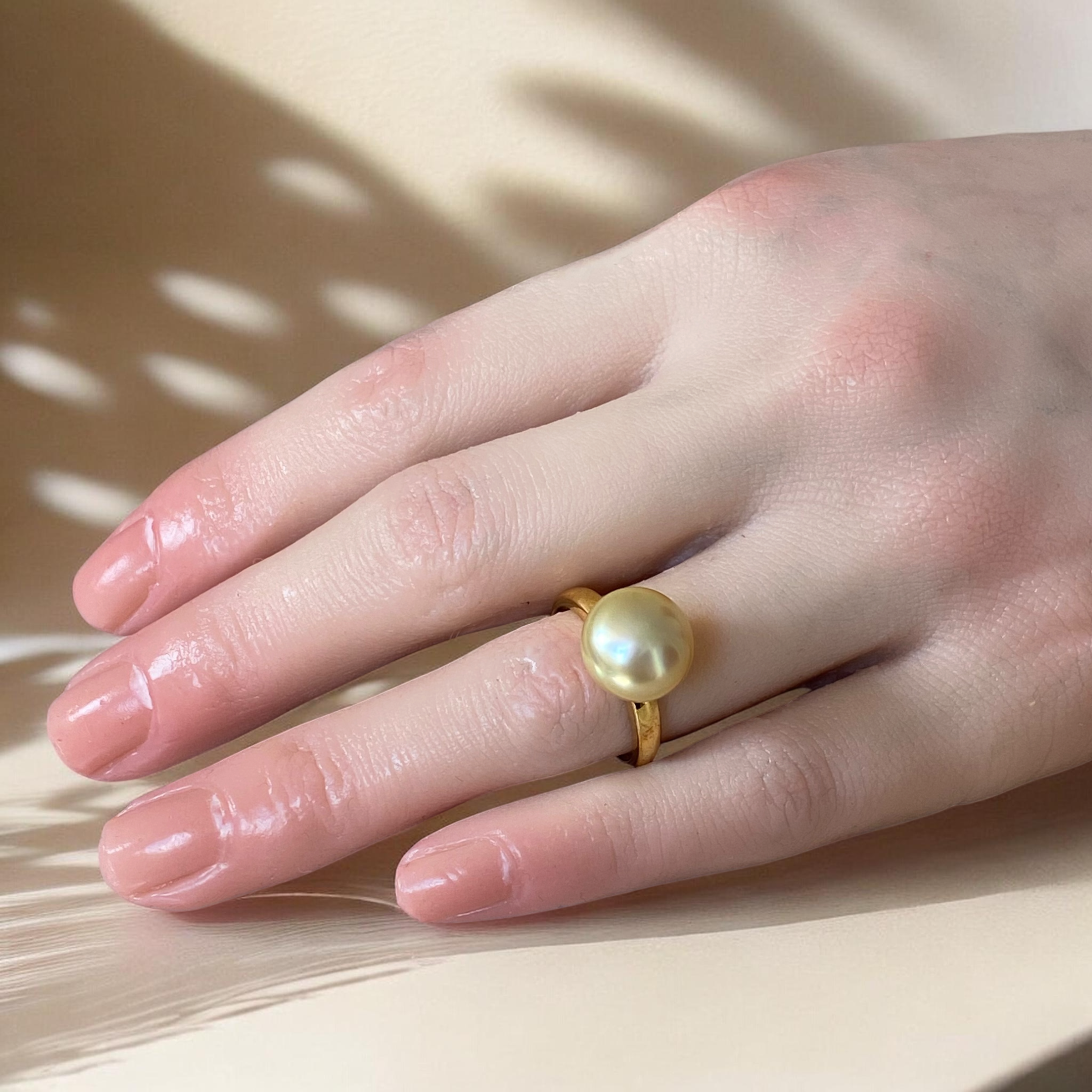 South Sea, Gold Pearl Ring in Gilded Silver Setting8.PNG