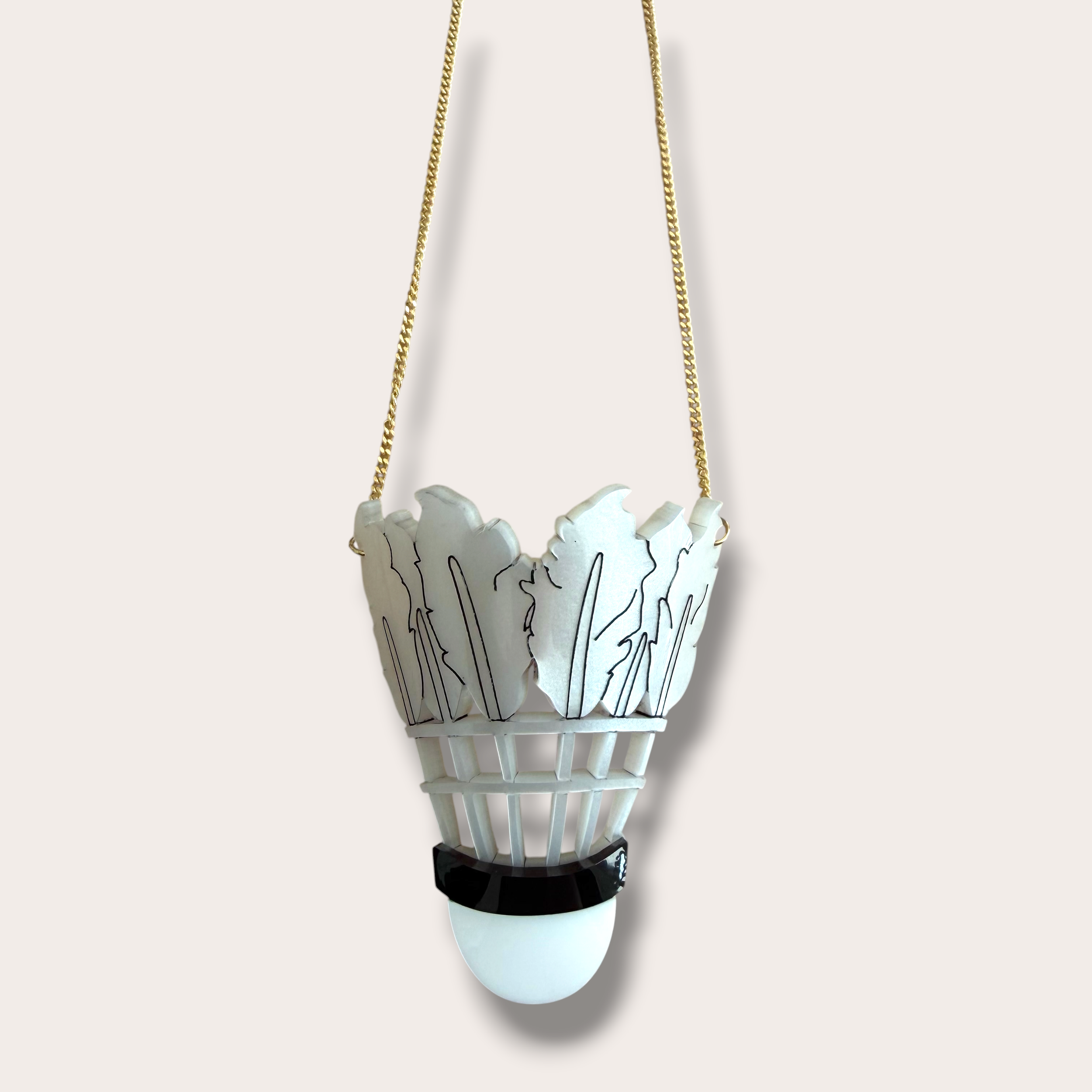 Danilova, La Vidriola, Watch the Birdie Fly!, Acrylic Necklace2.PNG