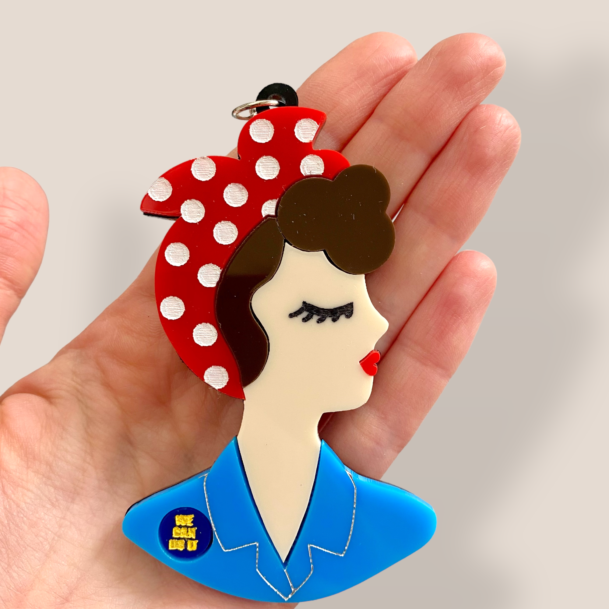 Danilova, Baccurelli, Acrylic Brooch157.PNG