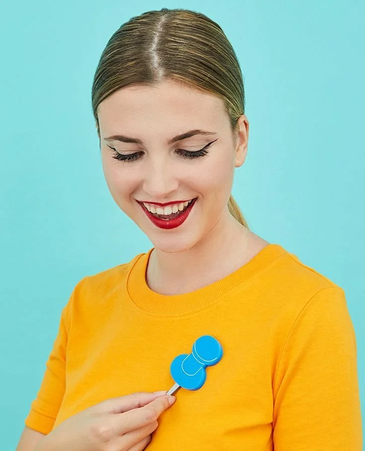 Danilova, La Vidriola, Put a Pin in it, Acrylic Brooch0.jpg
