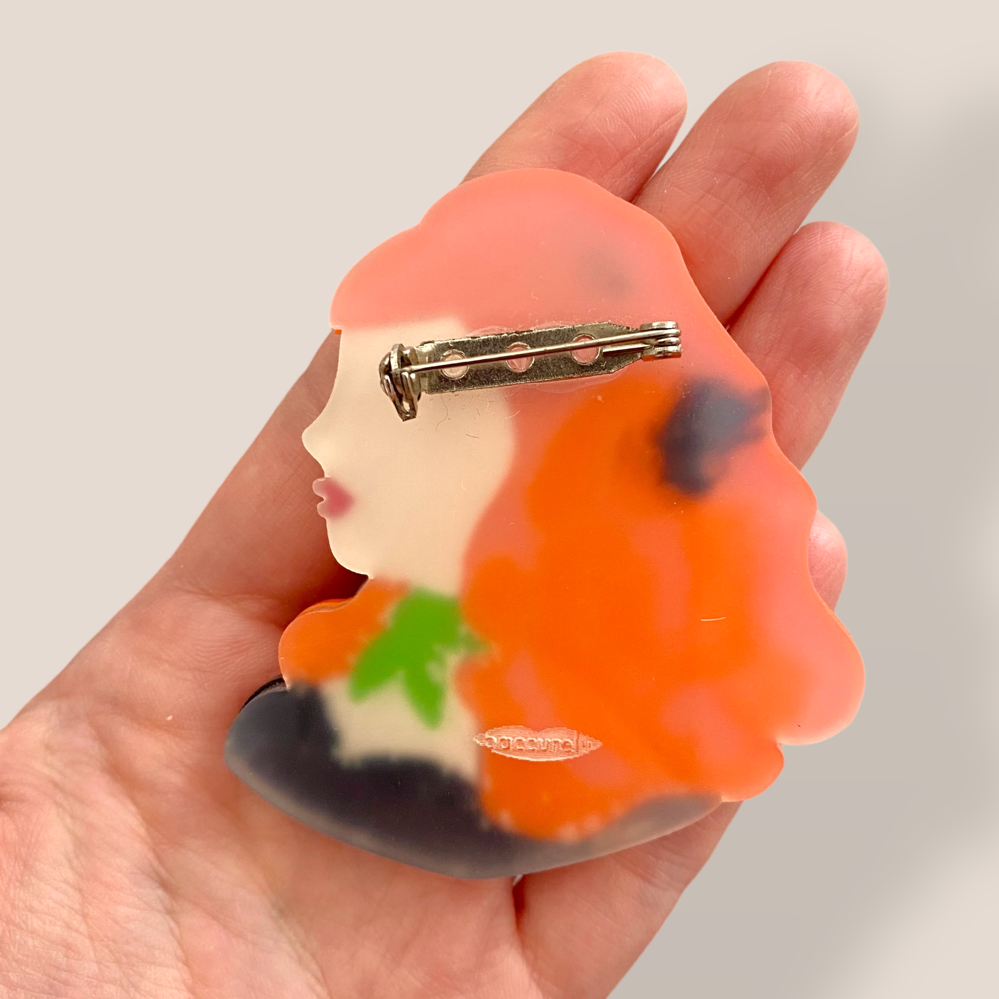 Danilova, Baccurelli, Acrylic Brooch58.PNG