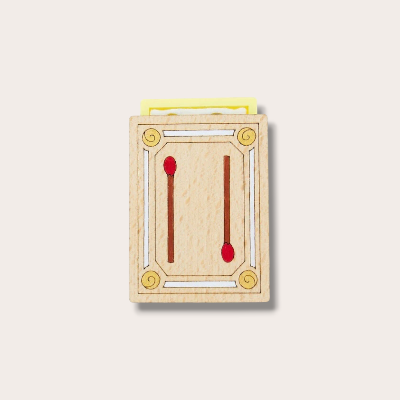 Danilova, La Vidriola, My Cosy Matchbox Bed, Interactive Acrylic Brooch2.PNG