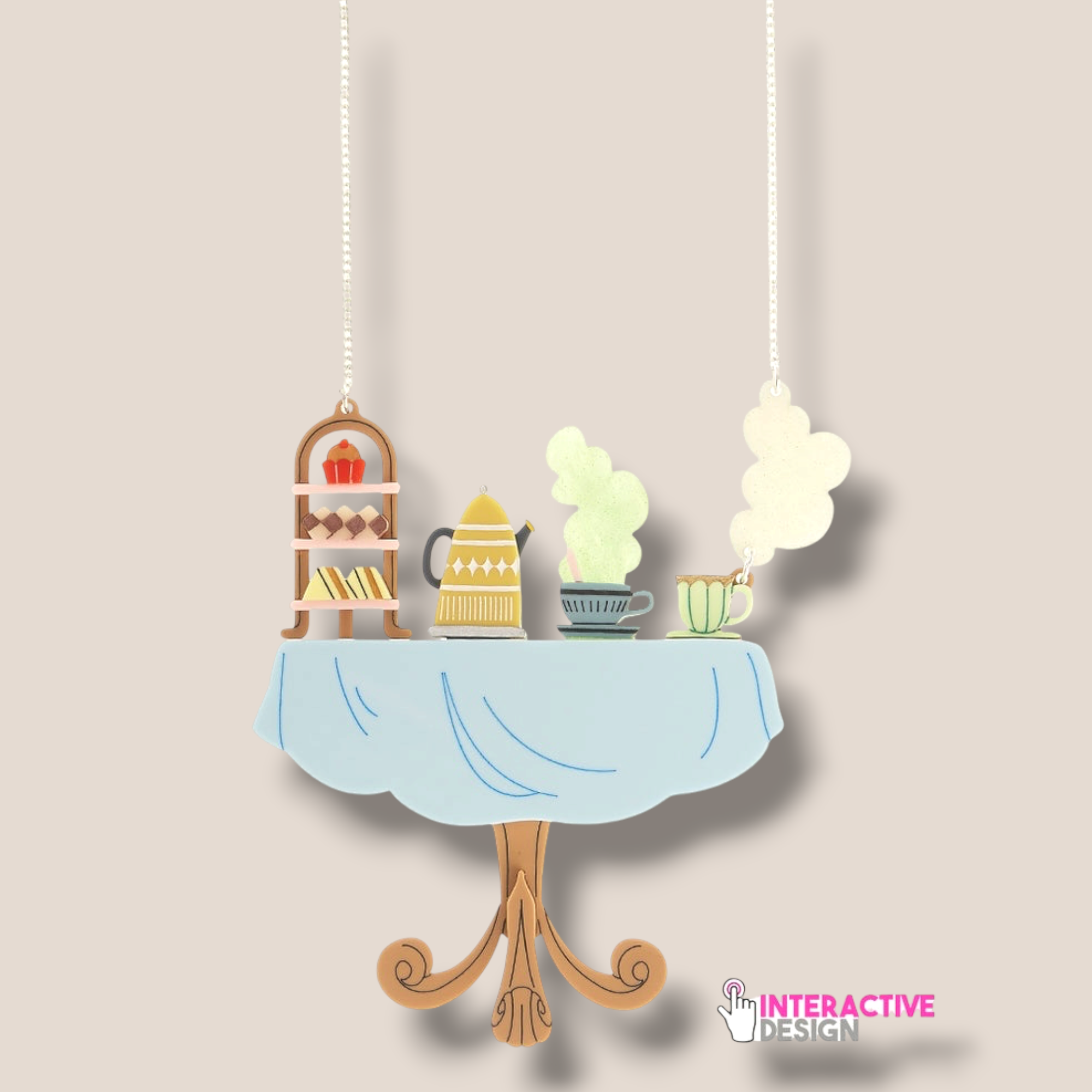 Danilova, La Vidriola, Retro Tea Set, Acrylic Table Necklace Insert Pack1.PNG
