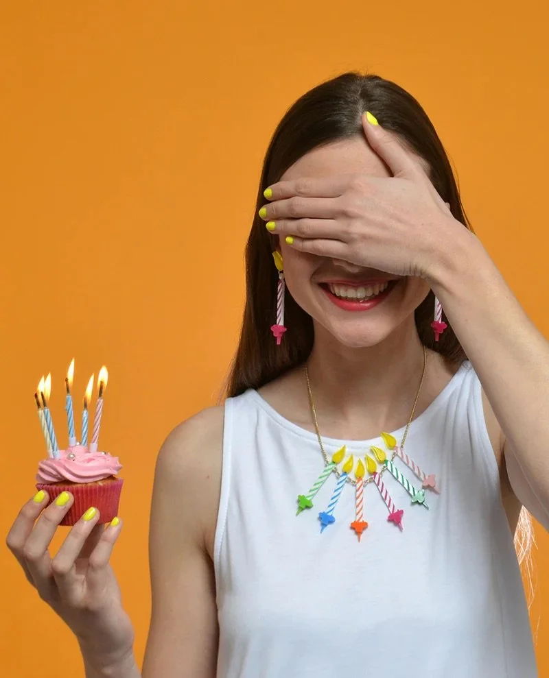 Danilova, La Vidriola, Happy Birthday, Acrylic Necklace3.jpeg